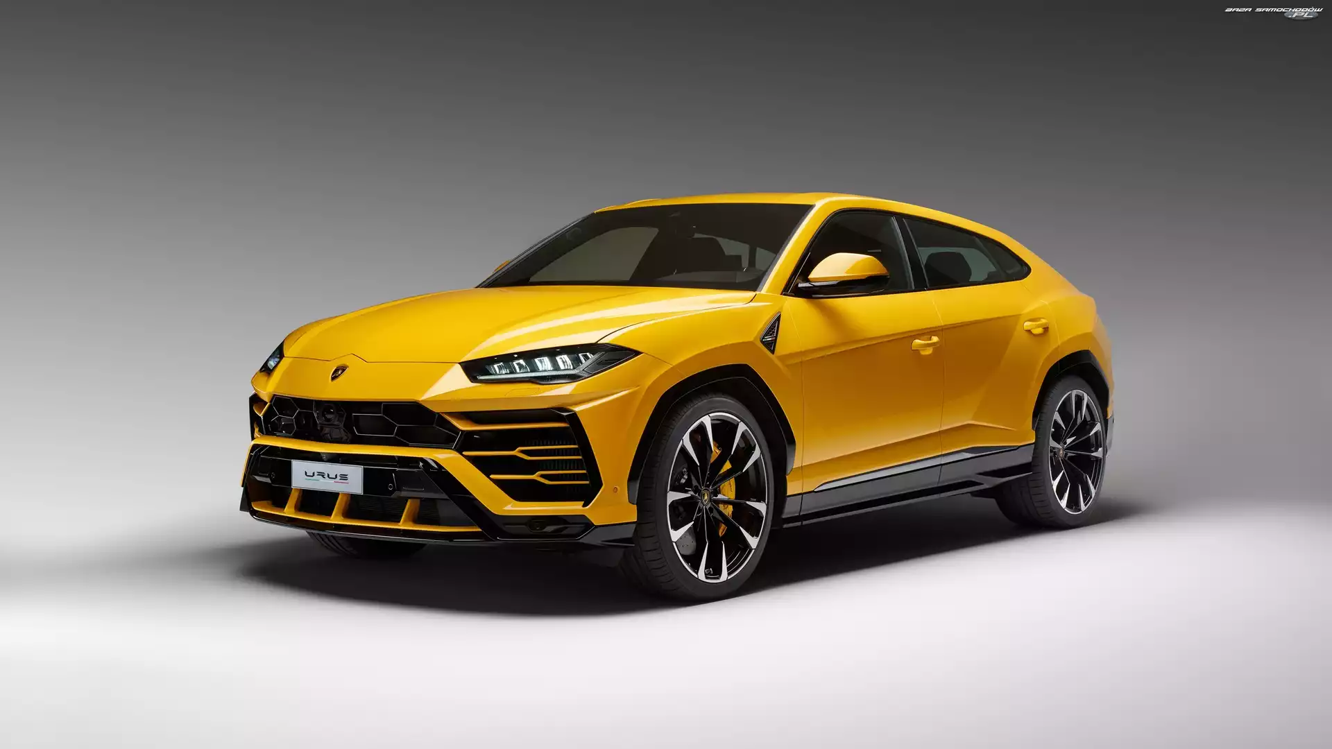 Lamborghini Urus, 2018, Żółte, SUV