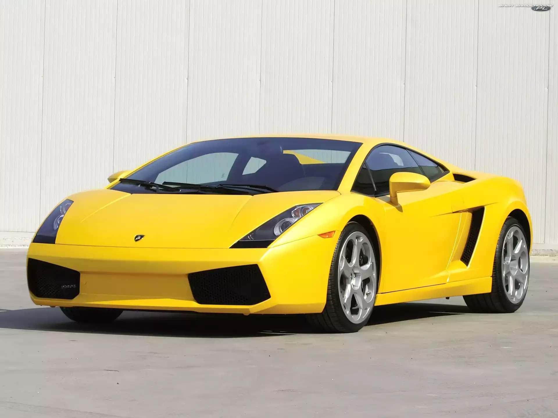 Żółte, Lamborghini Gallardo