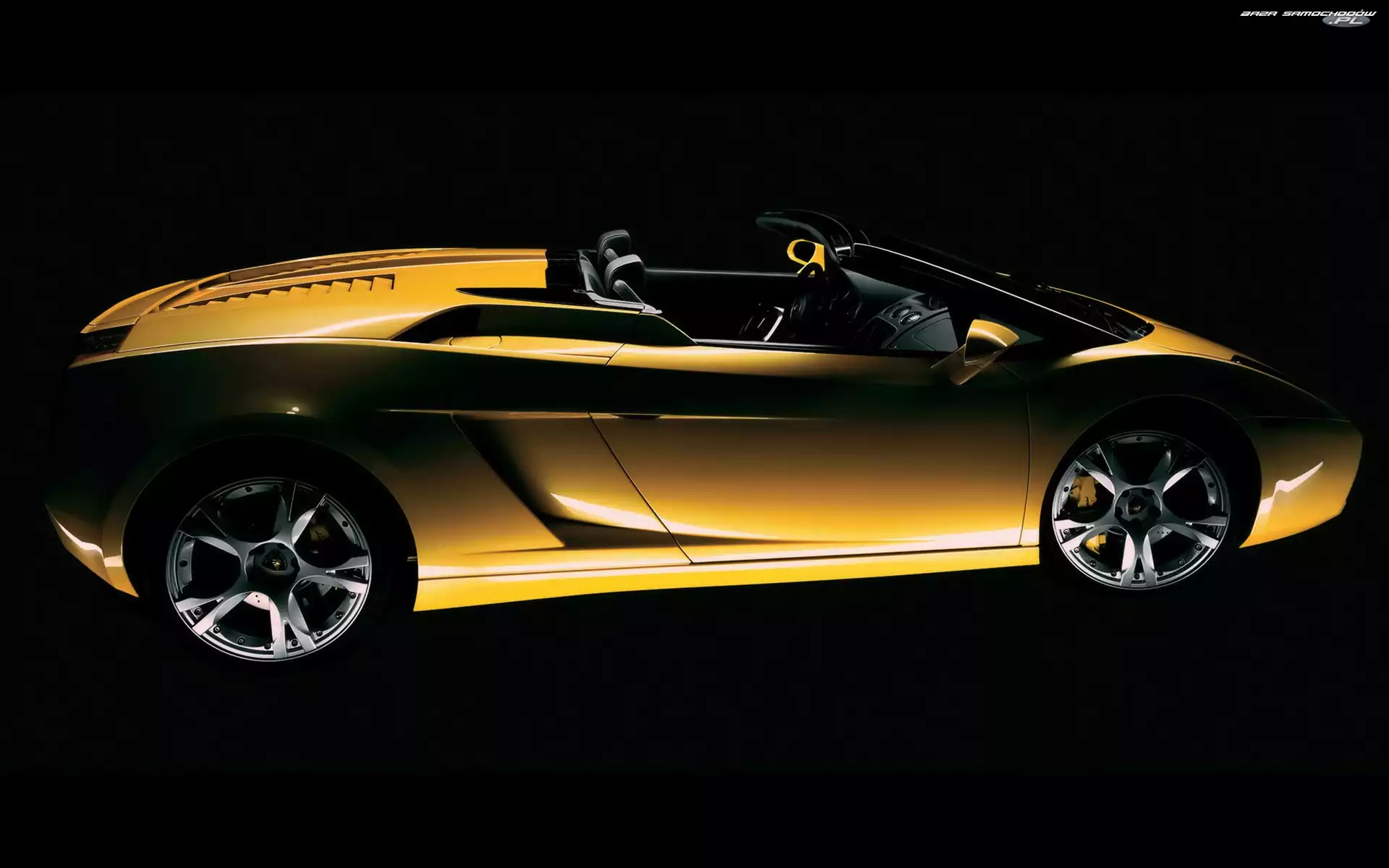 Żółte, Lamborghini Gallardo