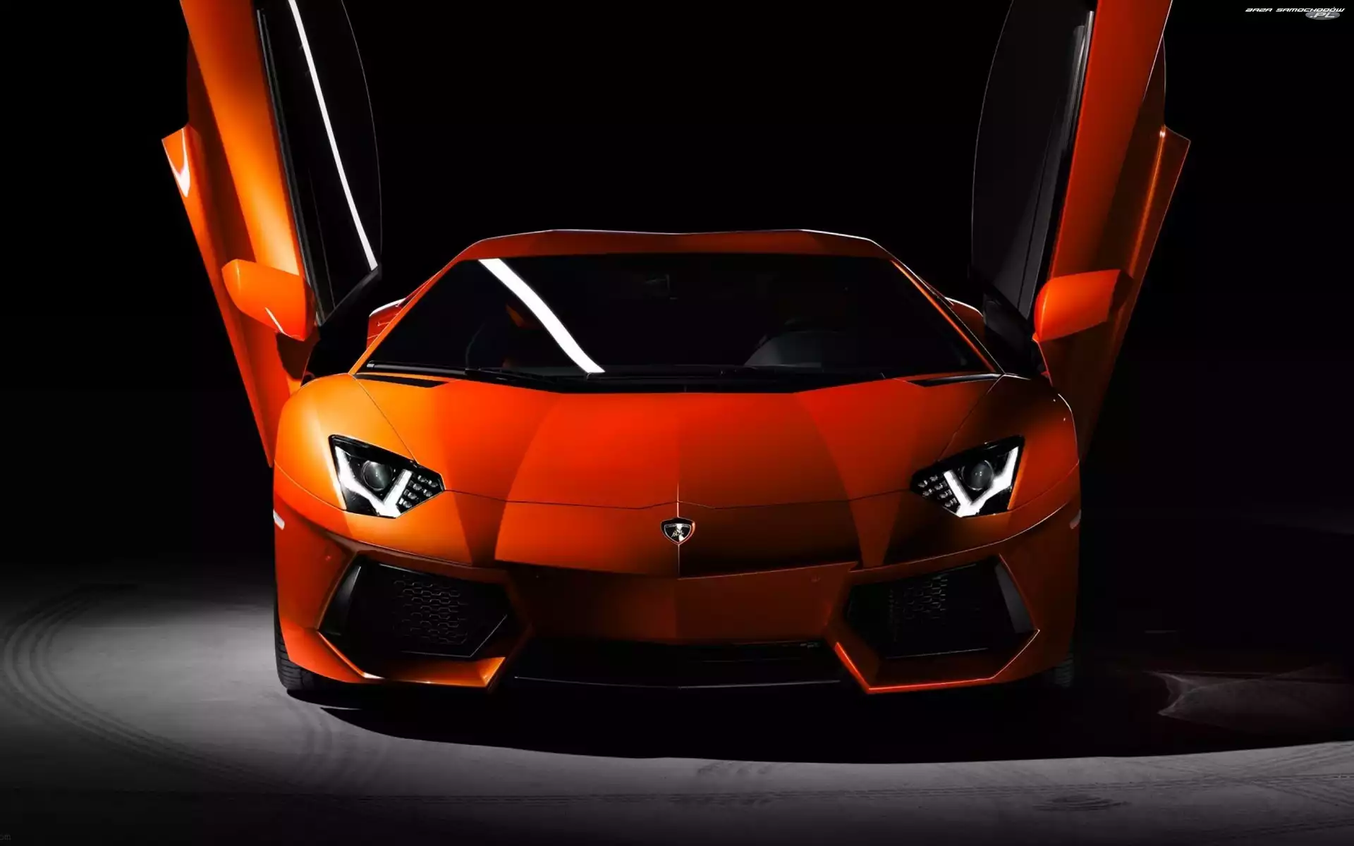 Pomarańczowe, Lamborghini Aventador