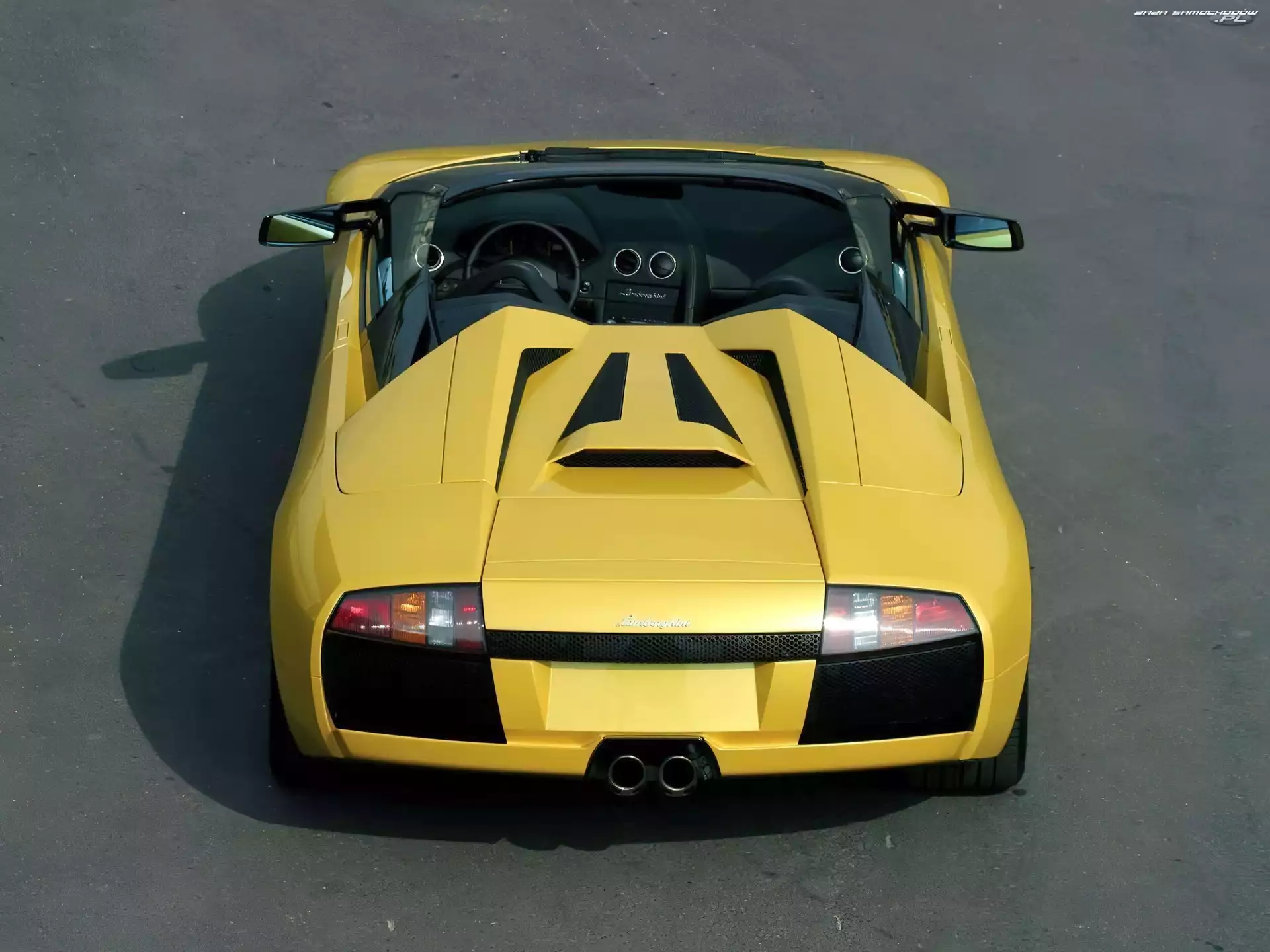 Lamborghini Murcielago, Wydechowa, Tył, Rura