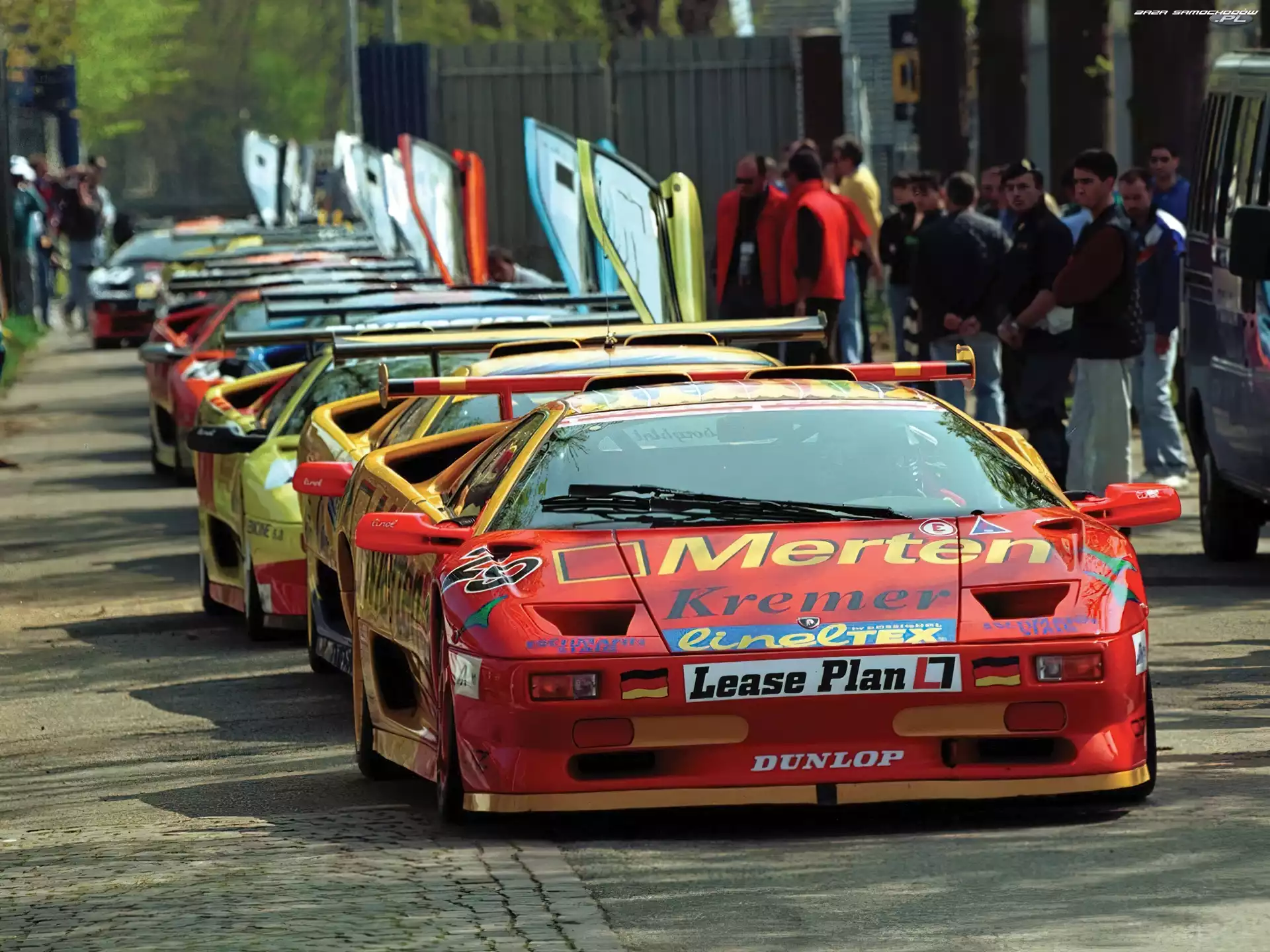 Lamborghini Diablo, Wyścig, Zlot
