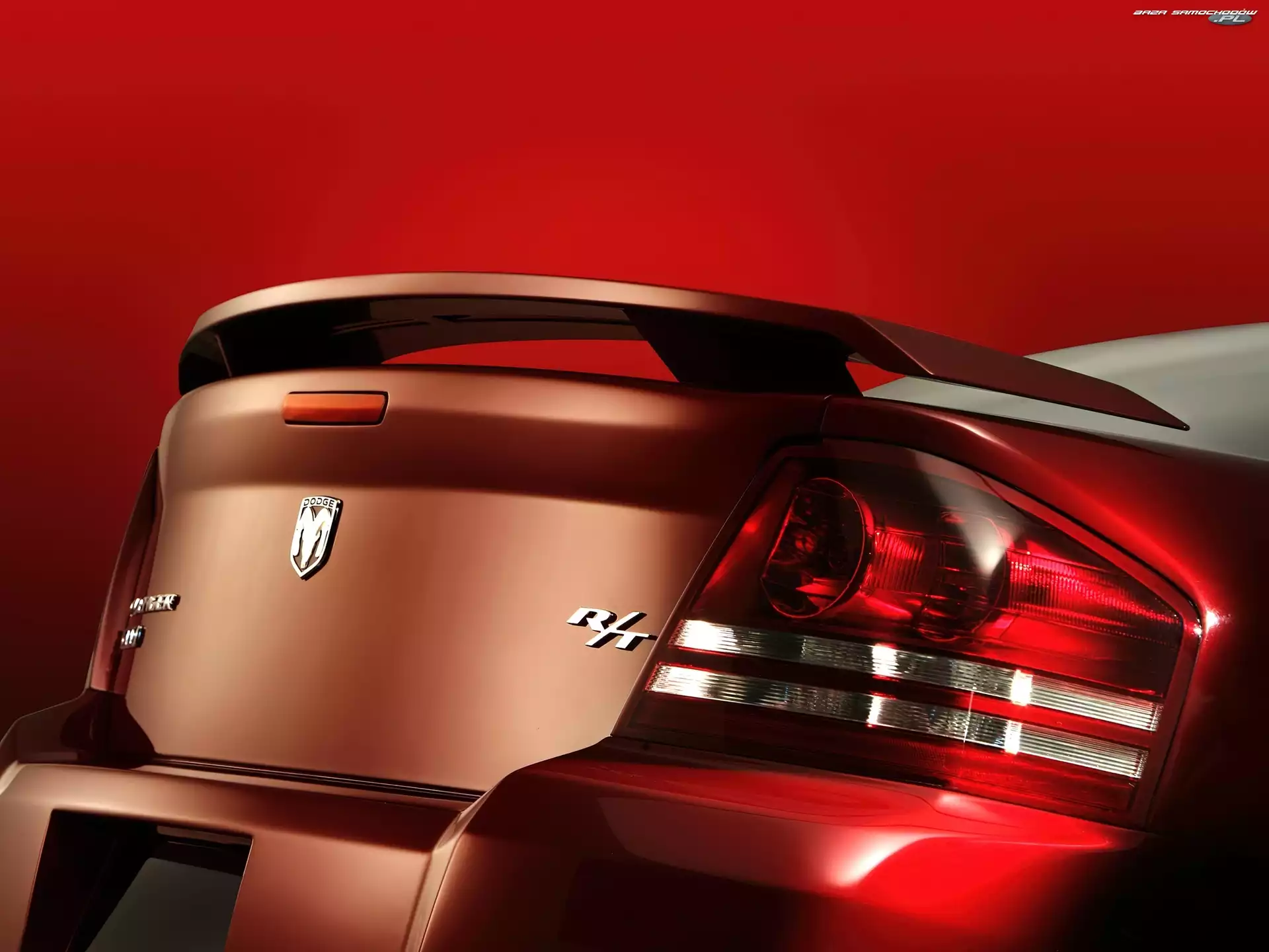 Lampa, Spojler, Dodge Avenger, Tył
