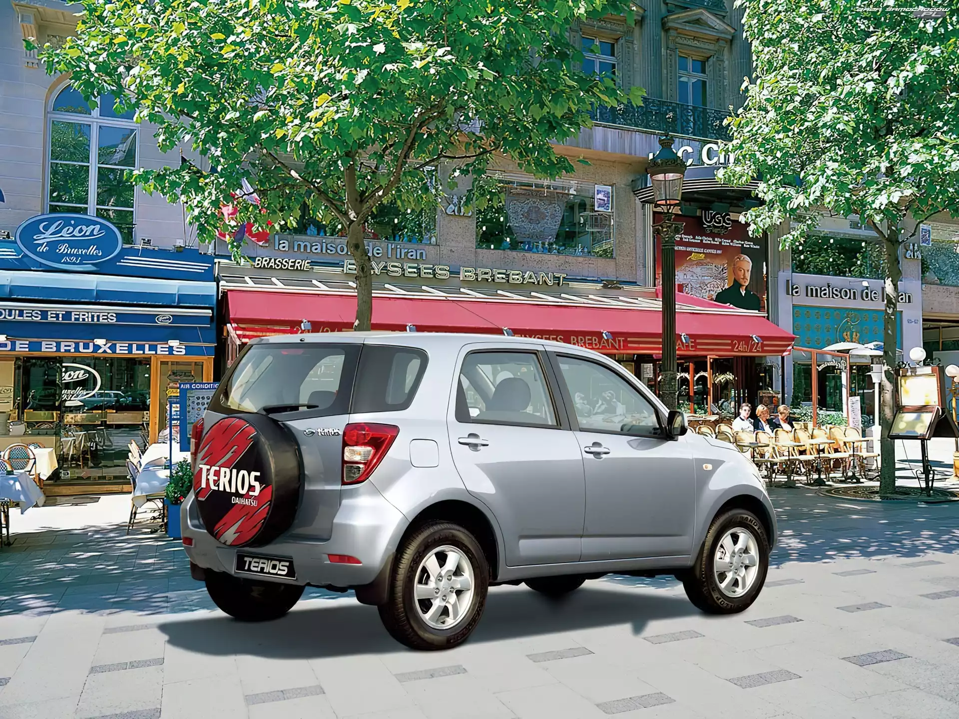Lampa, Miasto, Daihatsu Terios, Tył