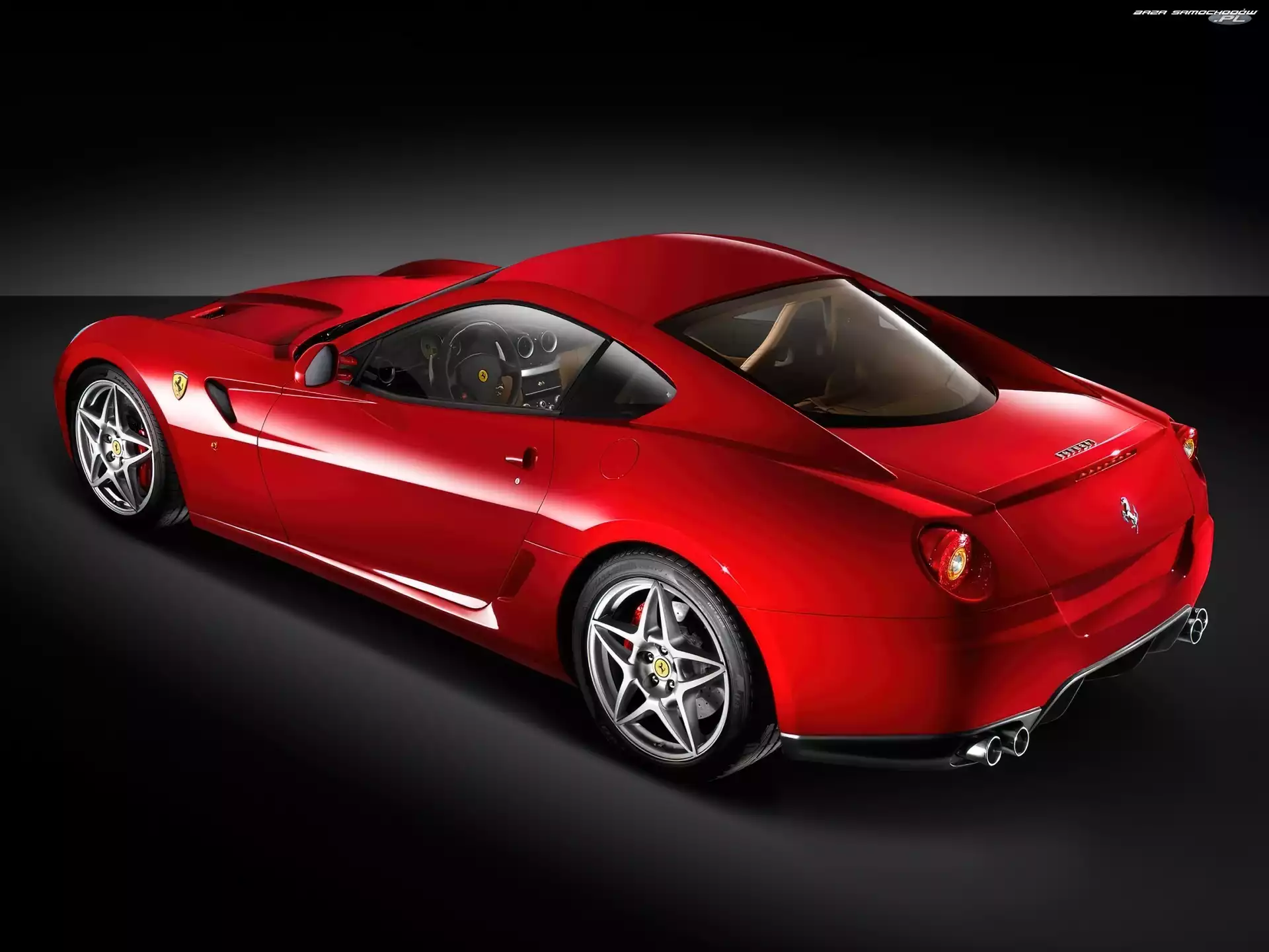 Lampy, Bagażnik, Ferrari 599, Tył