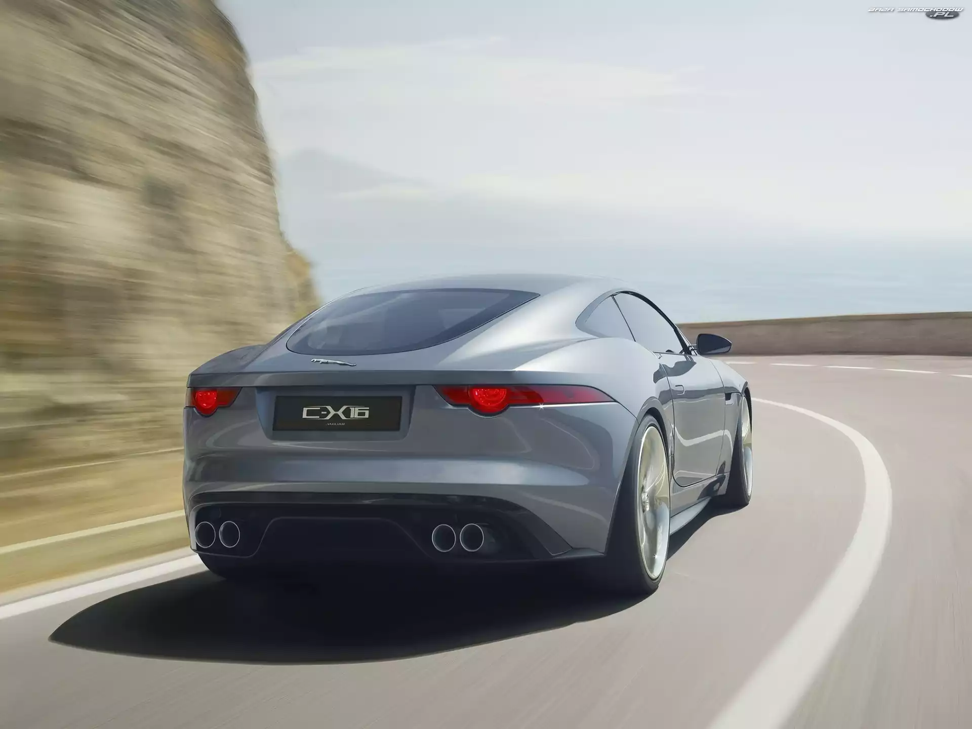 Lampy, Tył, Jaguar C-X16