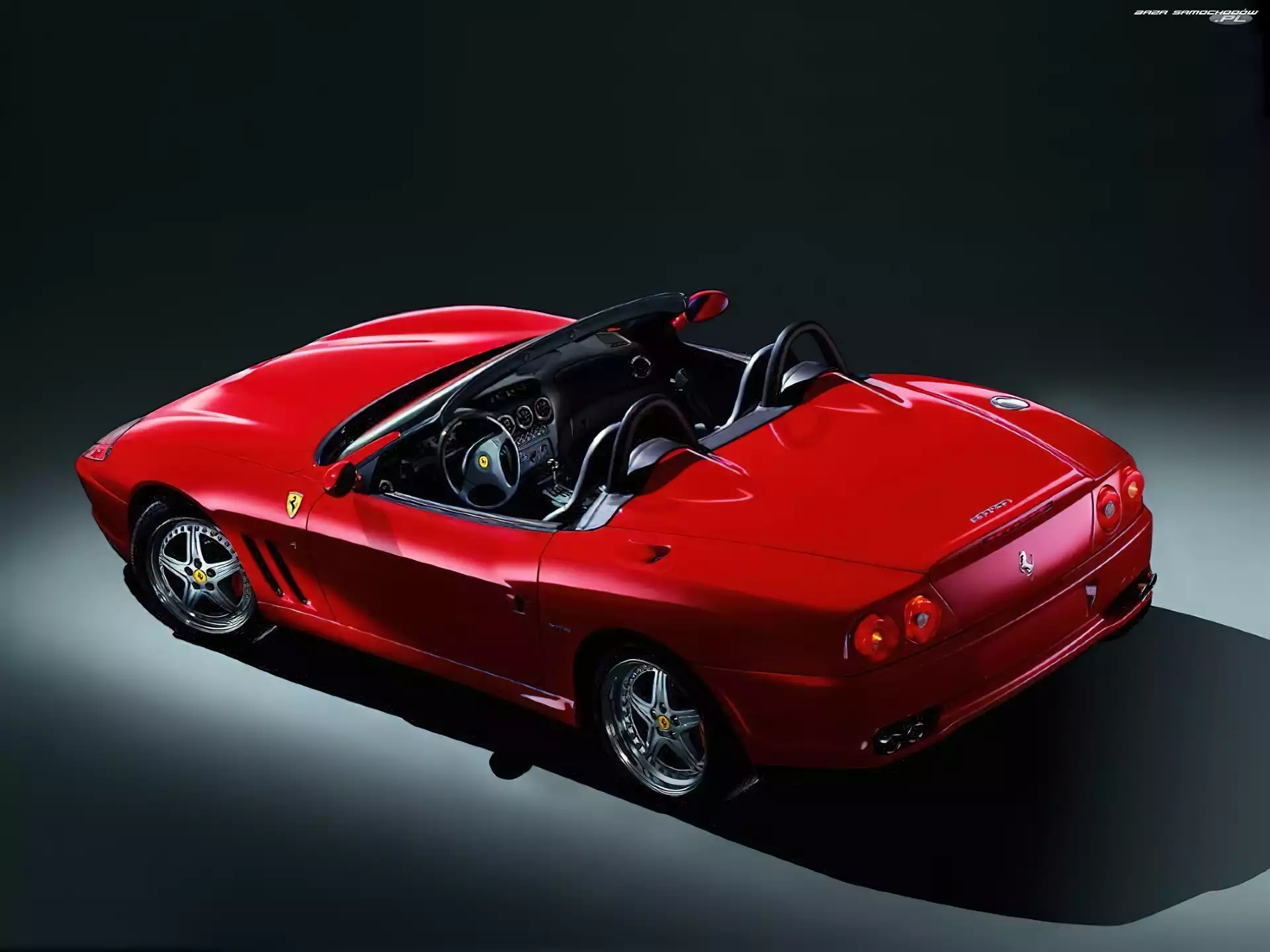 Lampy, Ferrari California, Okrągłe