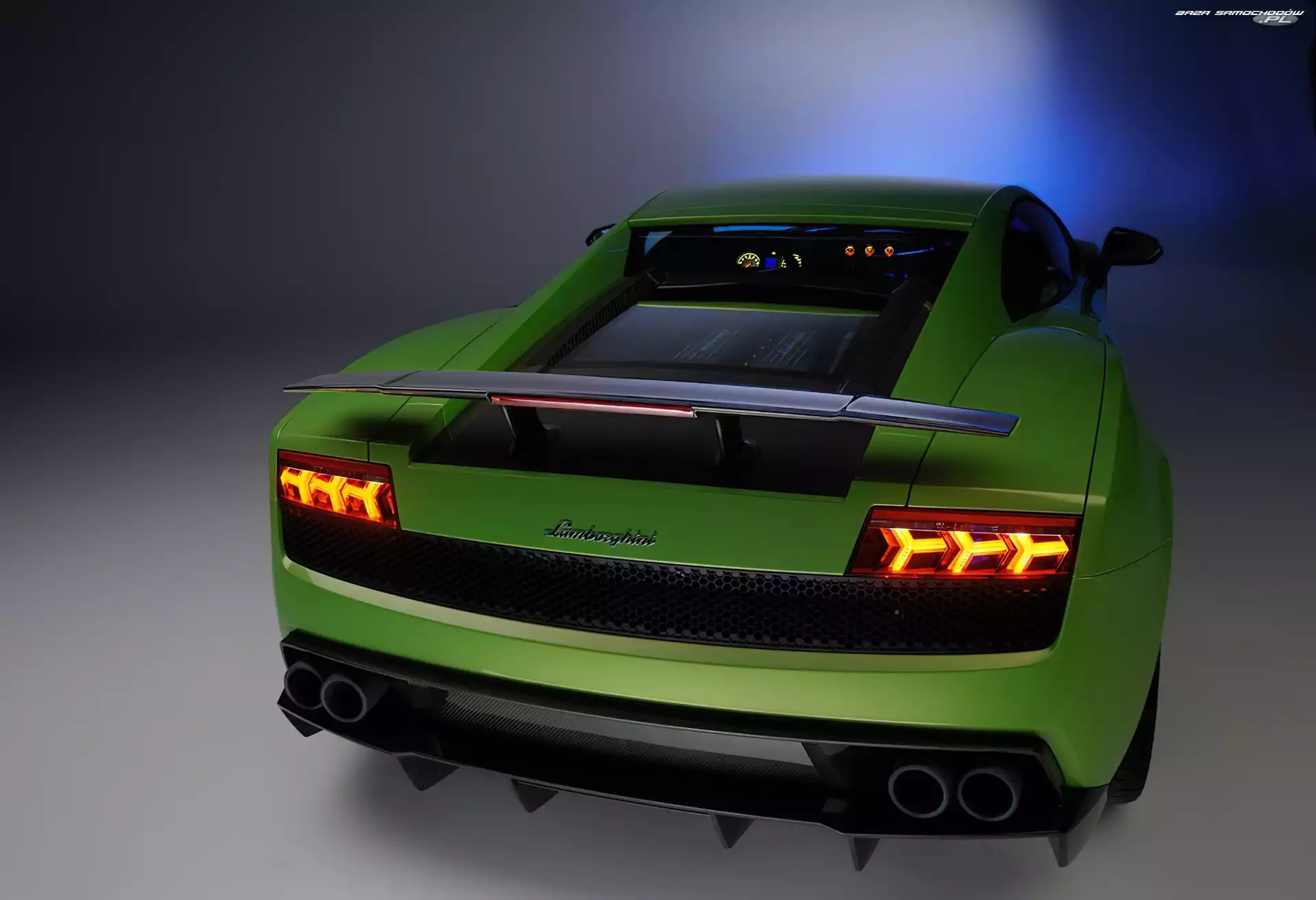 Lampy, Lamborghini Gallardo, Neonowe