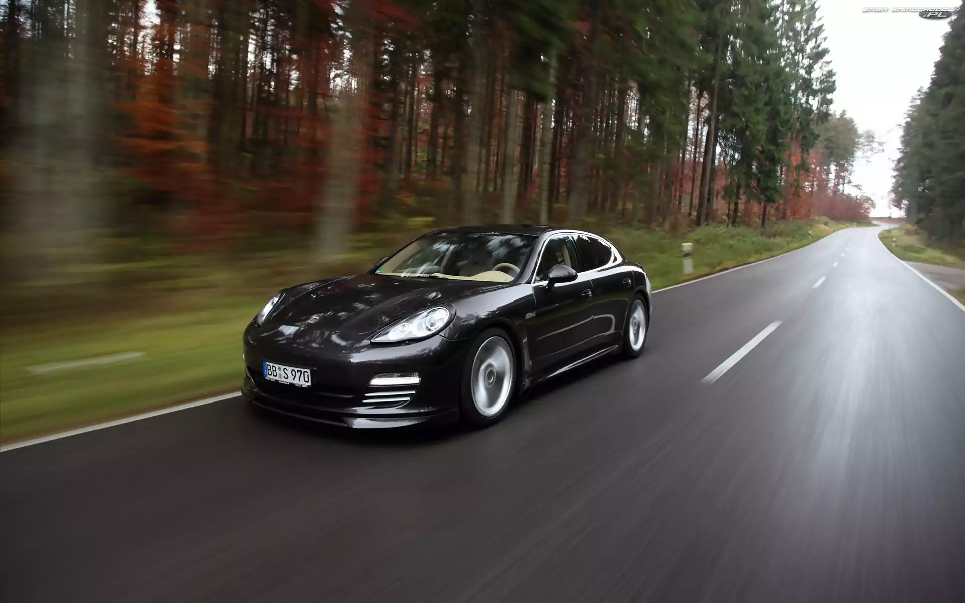 2010, Las, Porsche Panamera TechArt Concept, Droga