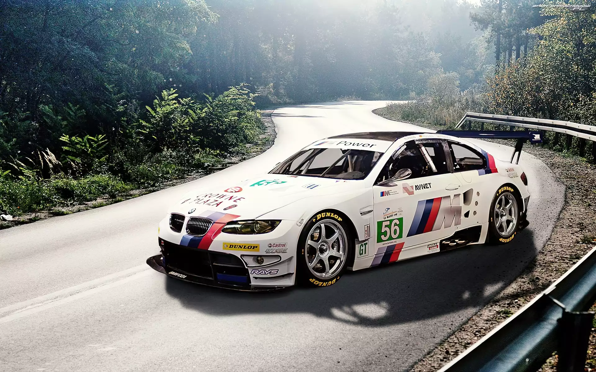 Las, Bmw M3, Droga