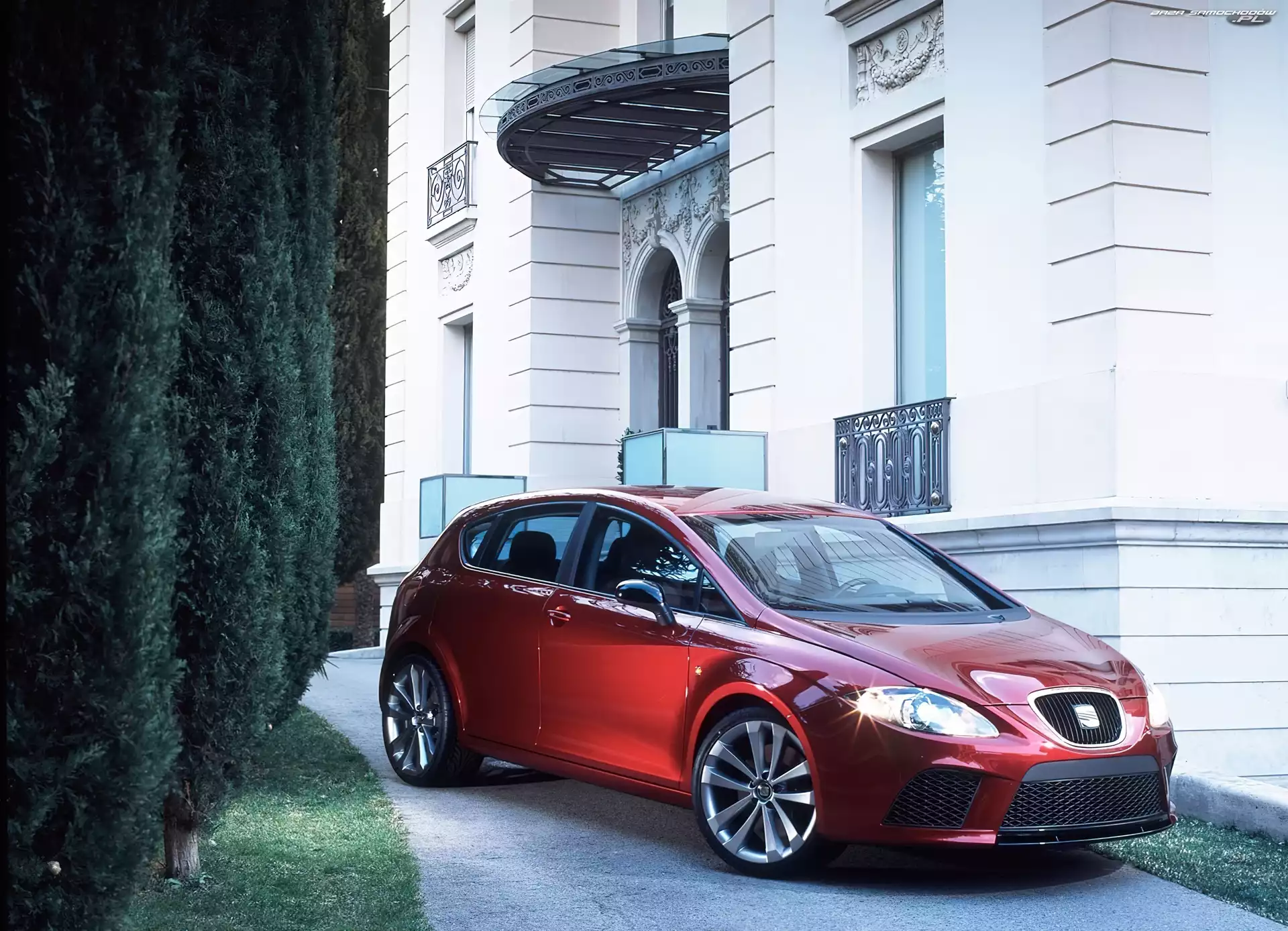 Światła, Seat Leon, Maska