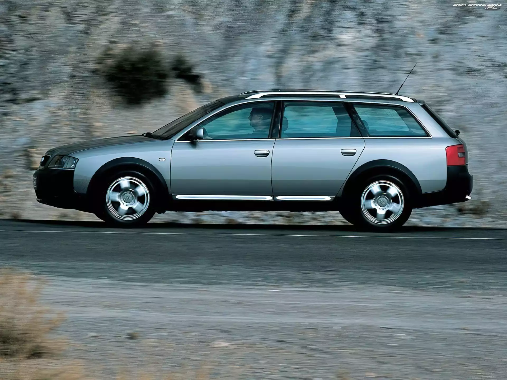 Lewy Profil, Srebrne, Audi Allroad