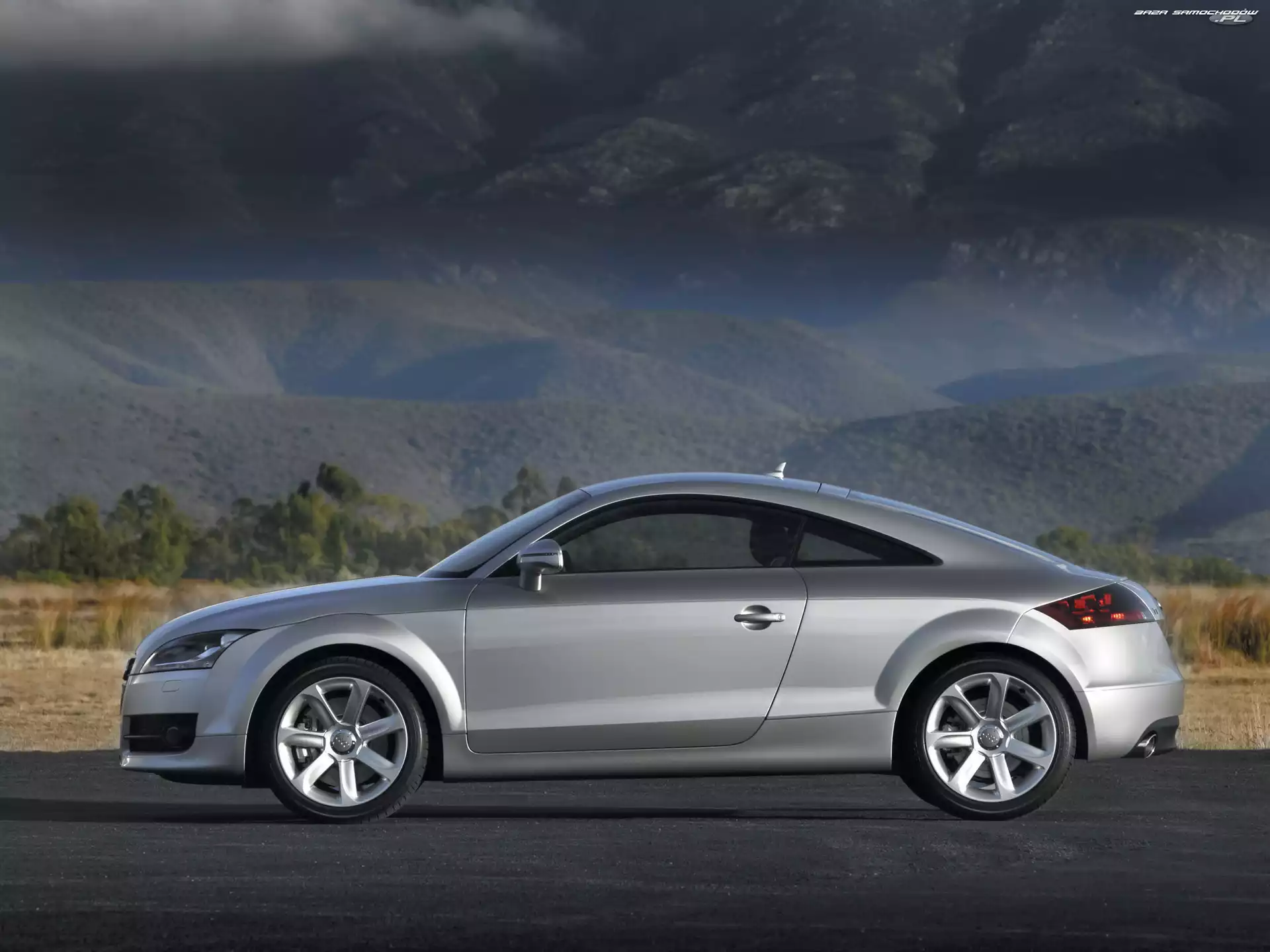 Lewy Profil, Srebrne, Audi TT