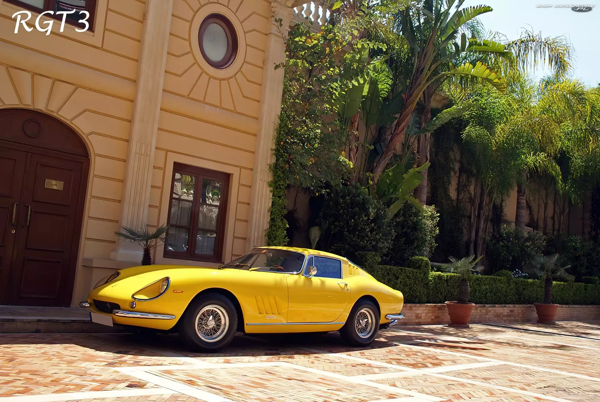 Lewy, Ferrari 275, Żółte, Bok