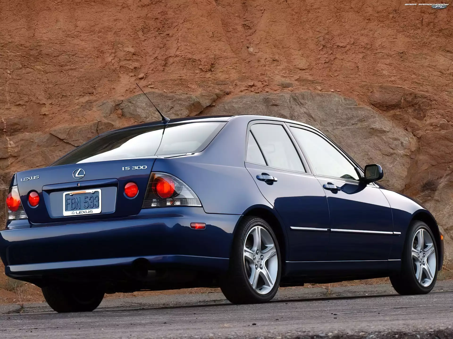 Lexus IS, Niebieski
