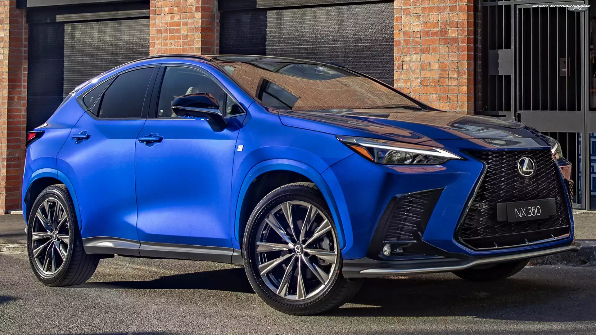Niebieski, Lexus NX F Sport