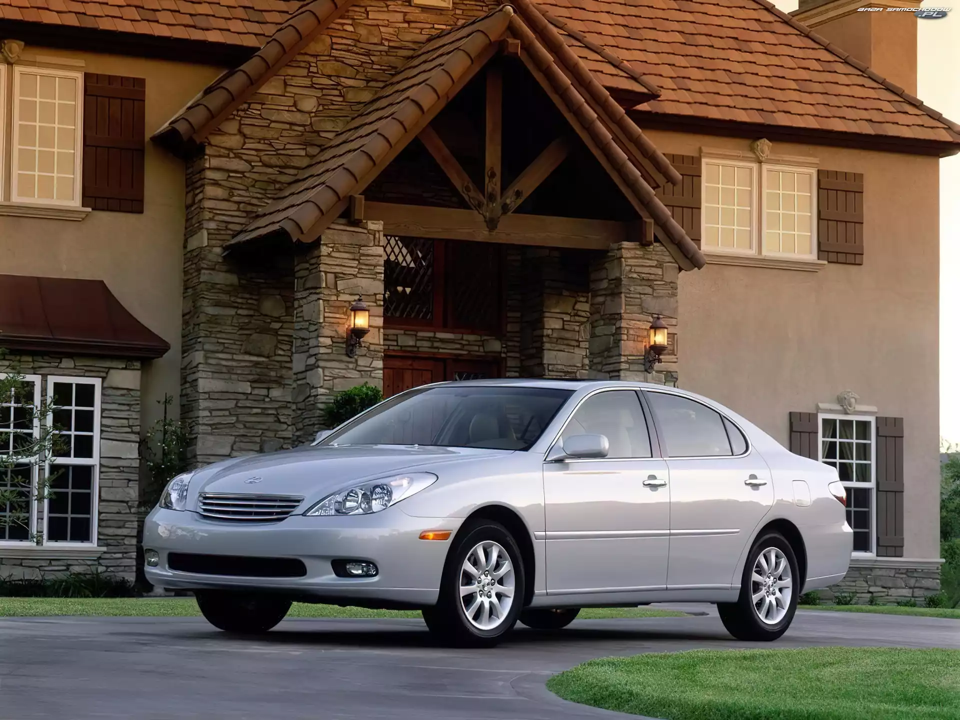 Jasny Szary, Lexus, Domek, ES