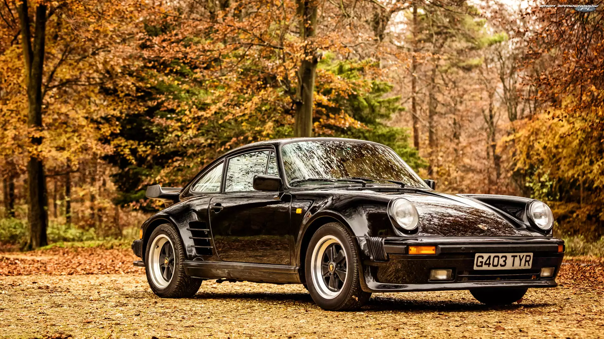930 Limited Edition, Czarne, Porsche 911 turbo