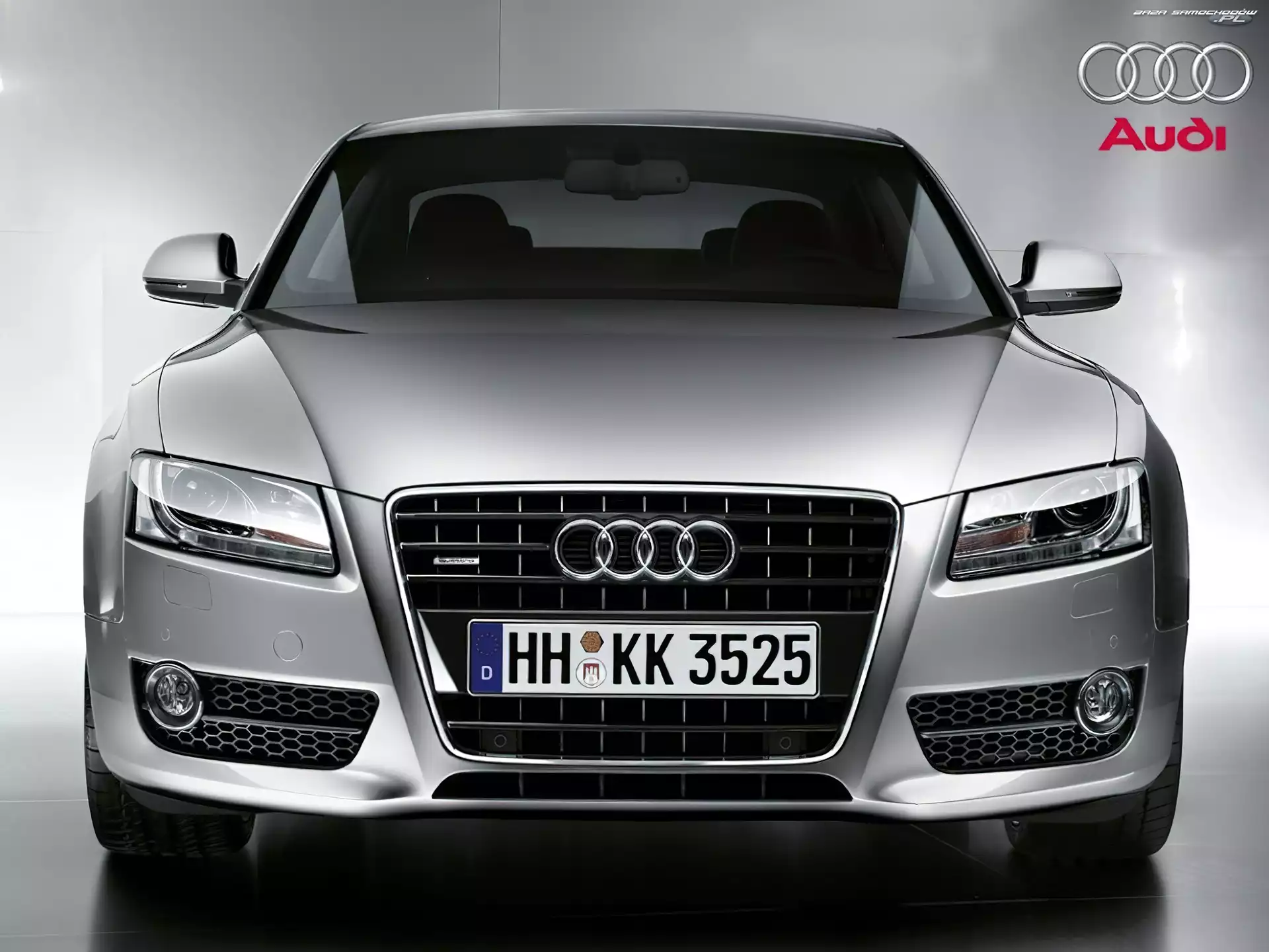 Logo, Przód, Audi A5