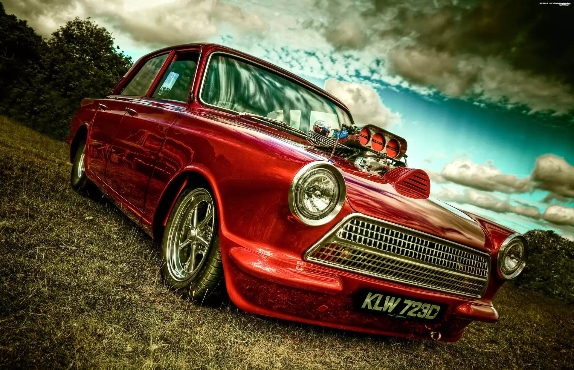 Lotus Cortina Mk1, Czerwony, Tuning