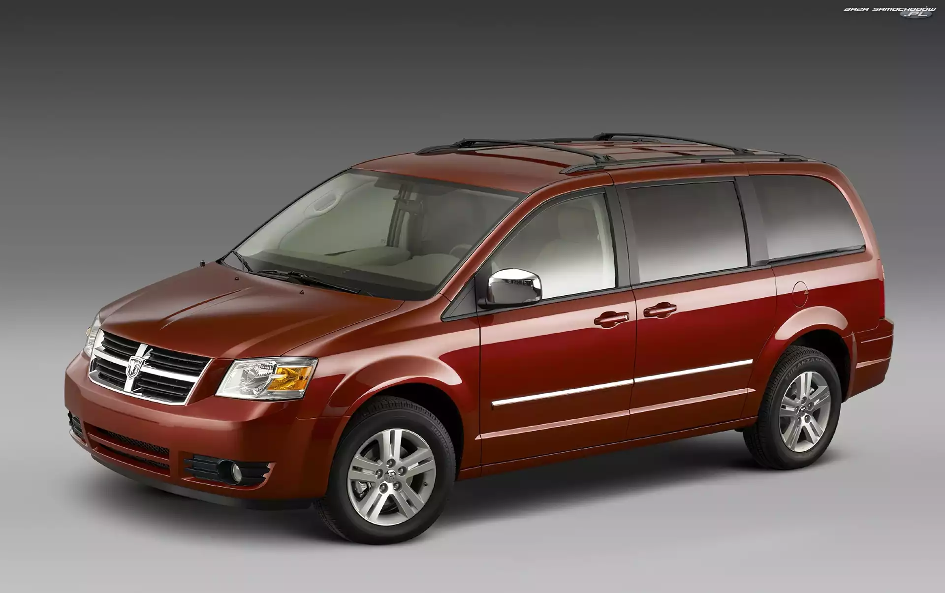Lusterka, Dodge Caravan, Chromowane