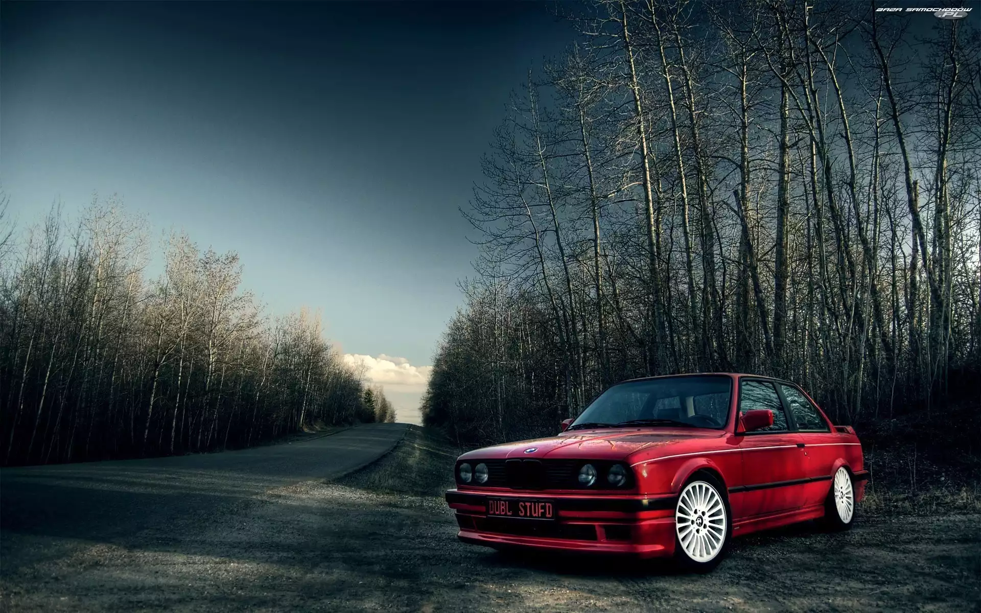 M-Technik 2, Czerwone, Bmw E30