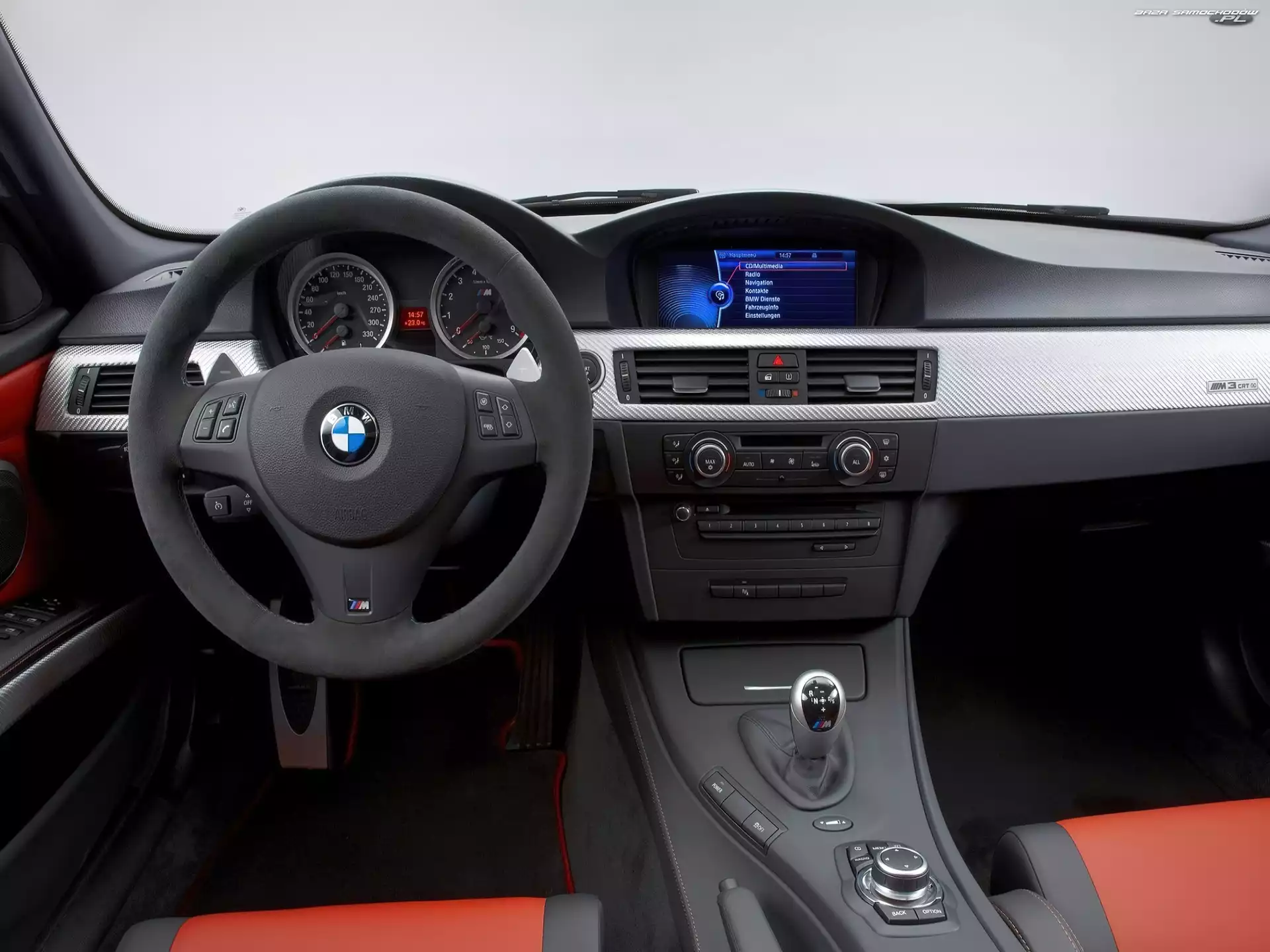 M3, Wnętrze, BMW, CRT