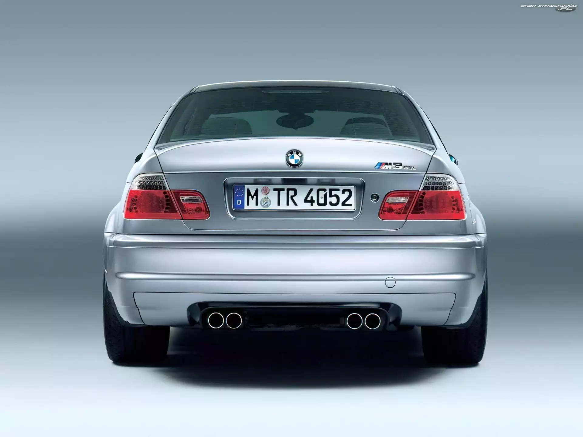 Tył, M3, E46