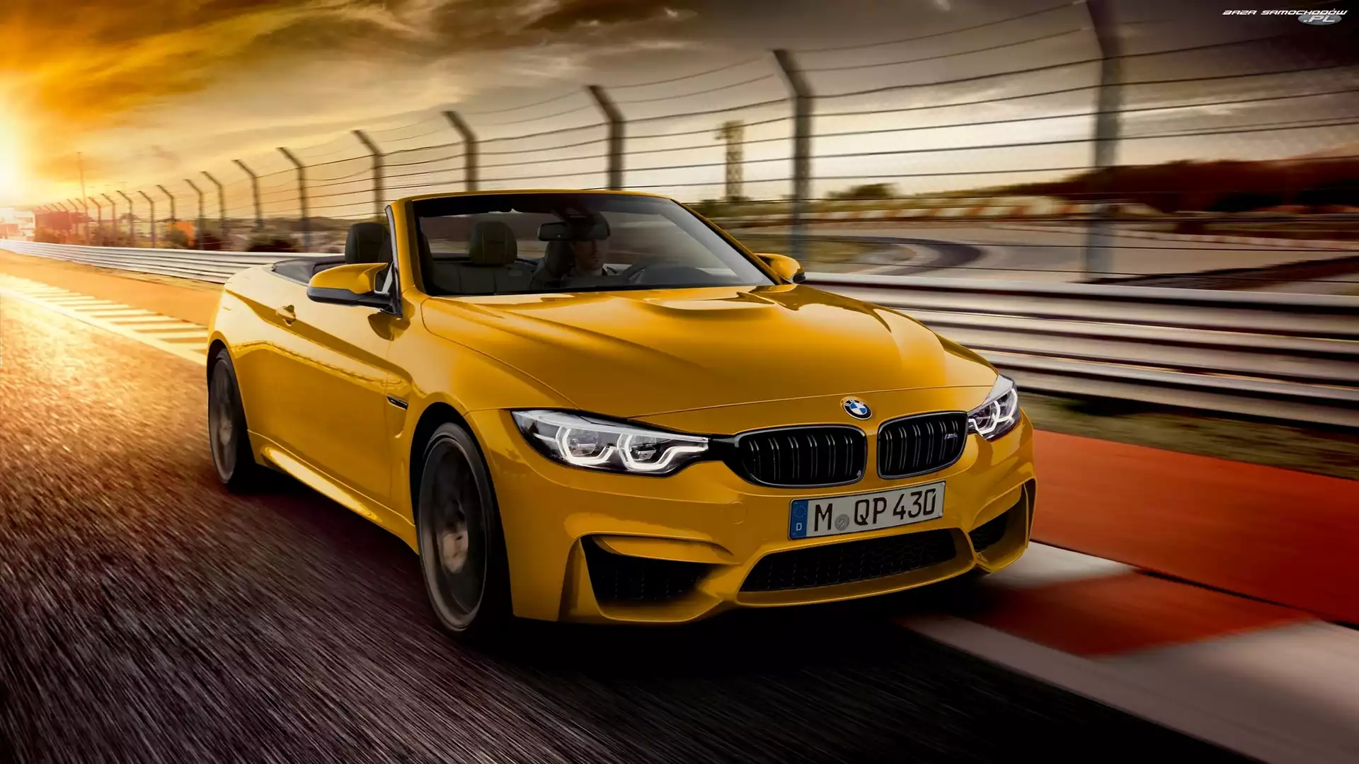 Żółte, BMW M4 Cabrio