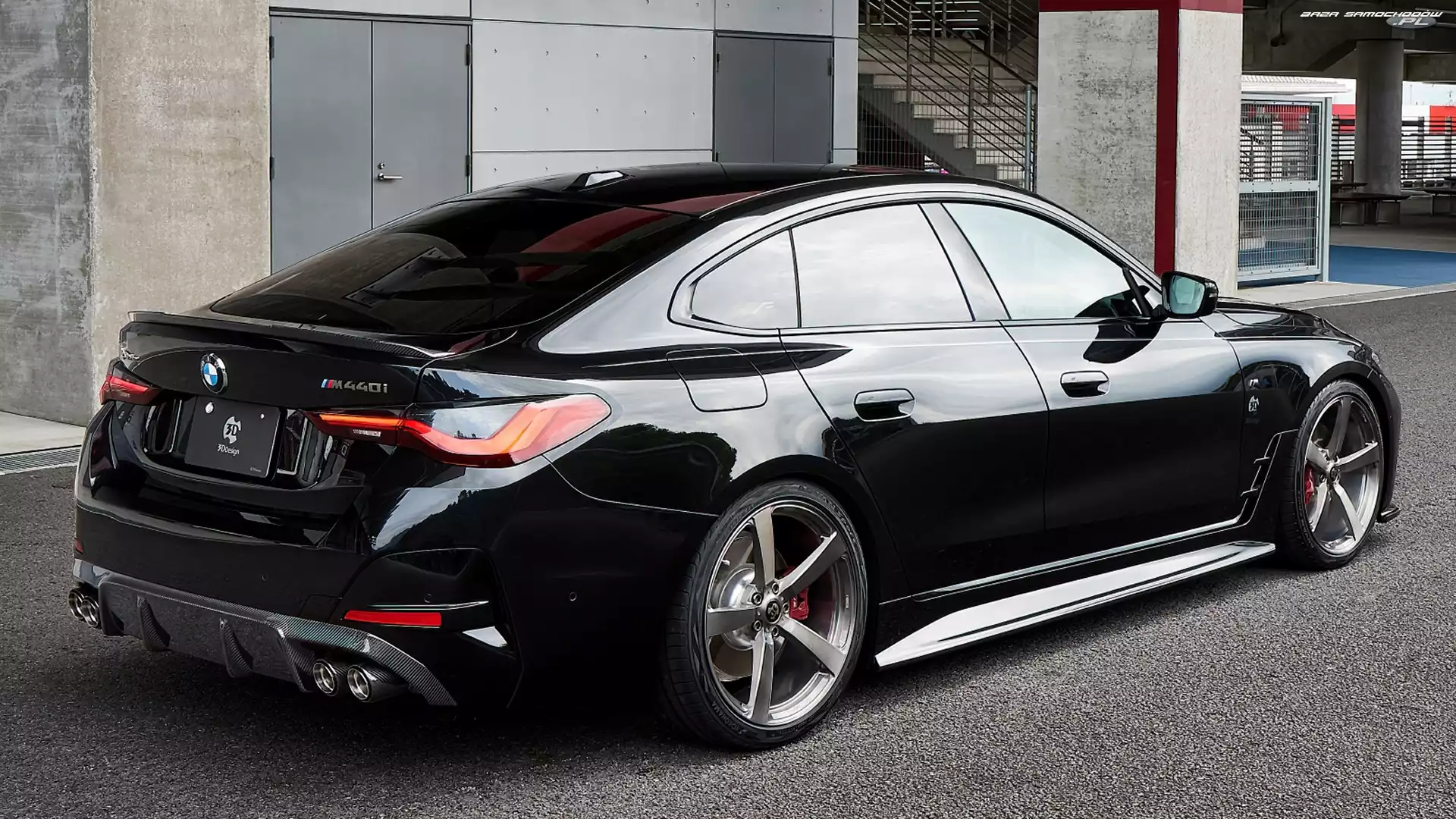BMW M440i Gran Coupe, Czarne