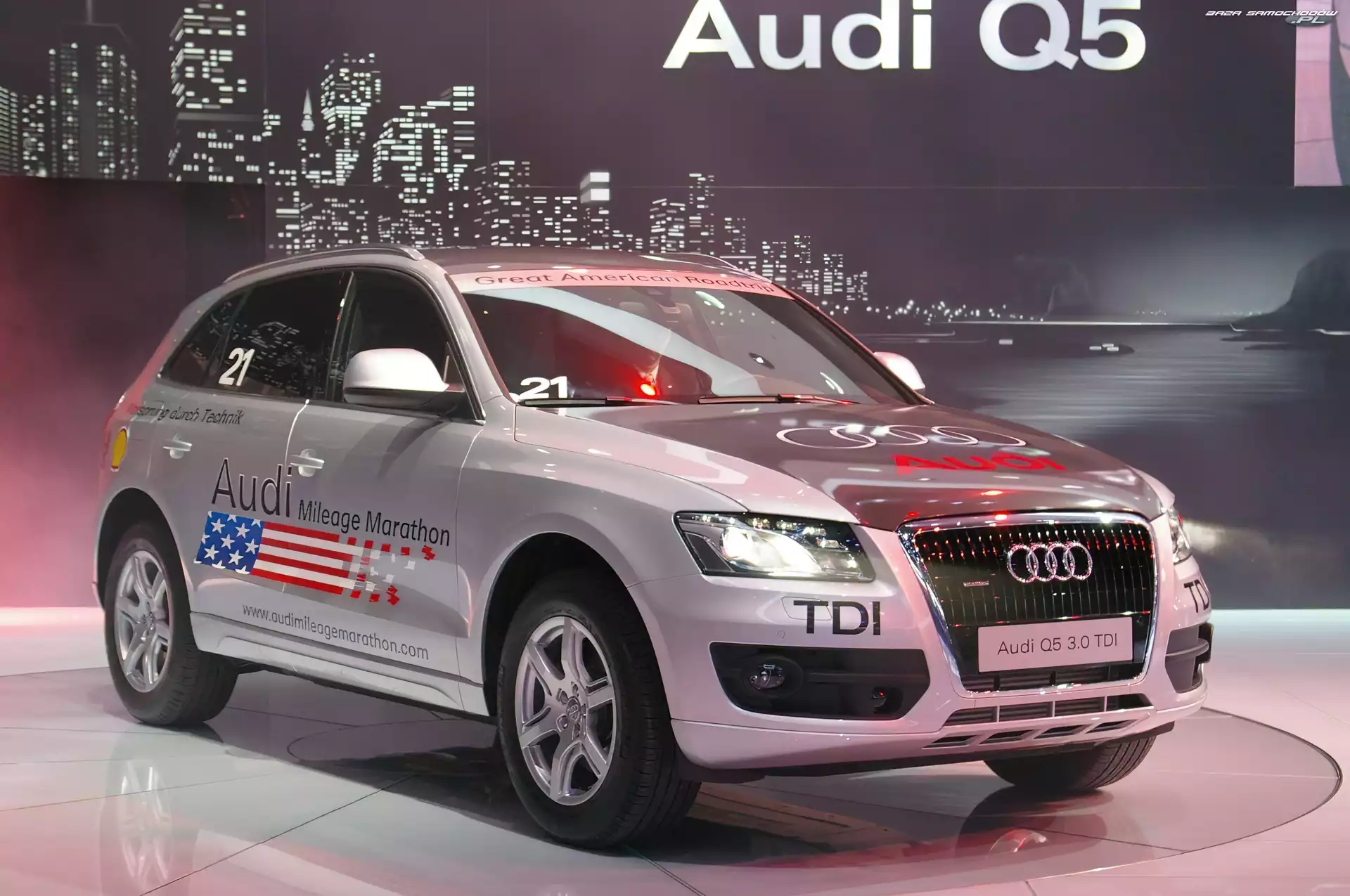 Marathon, Audi Q5, Mileage