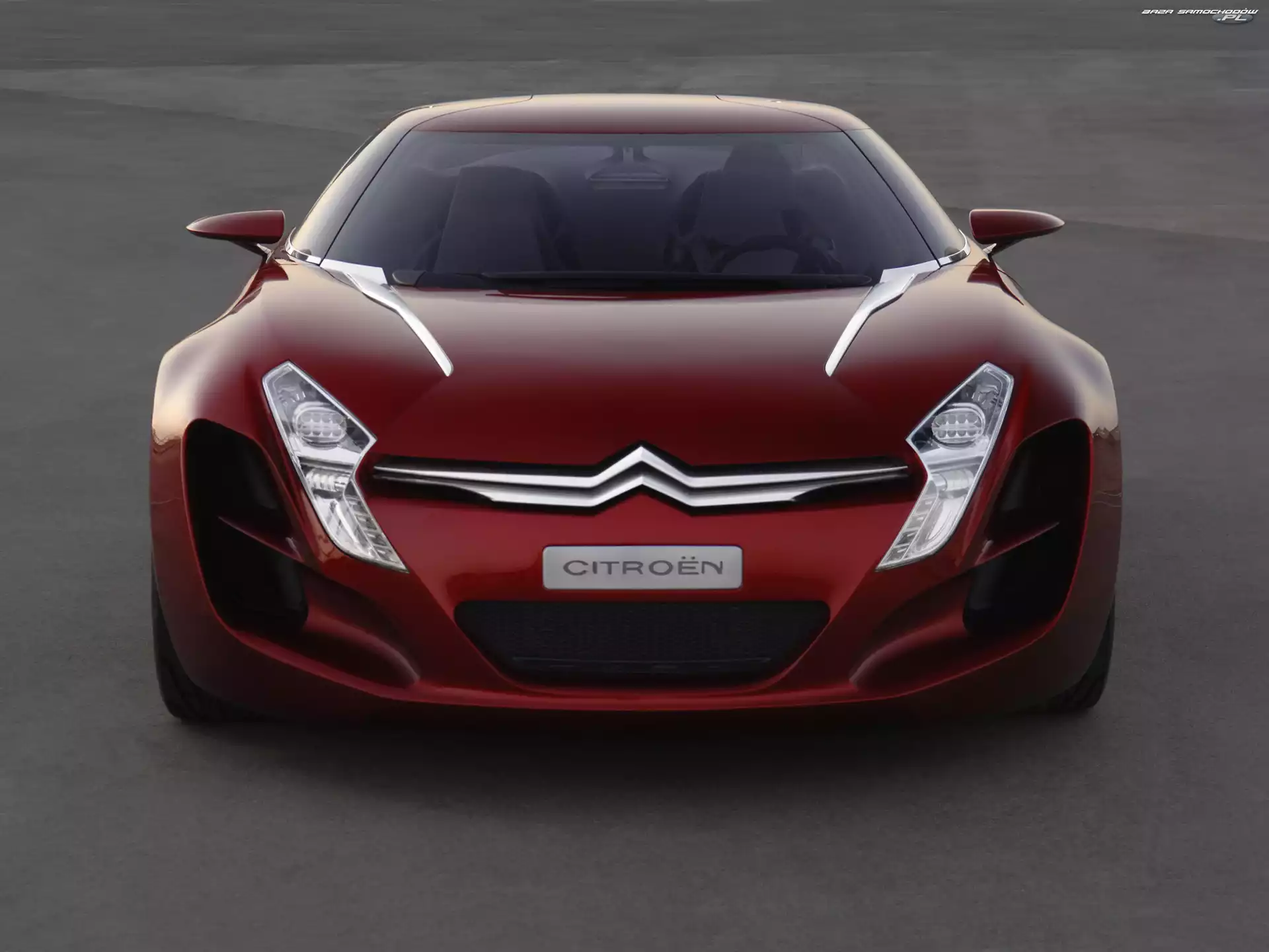 Maska, Przód, Citroen C-Metisse