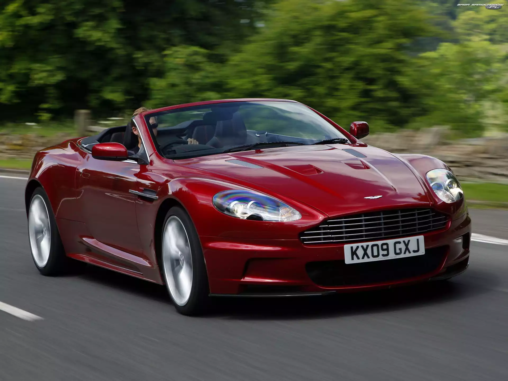 Maska, Powietrza, Aston Martin DBS, Wloty