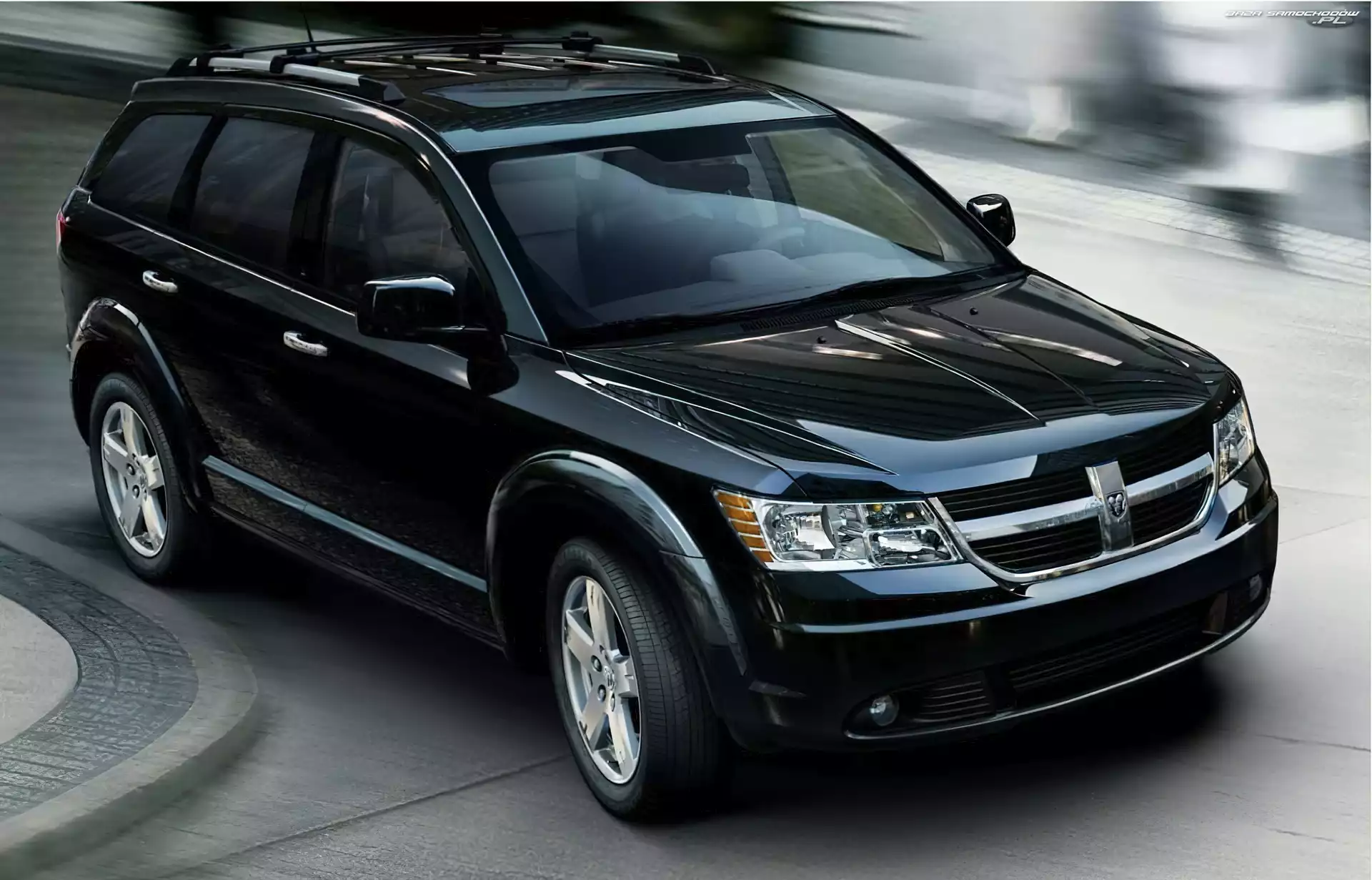 Maska, Czarny, Dodge Journey