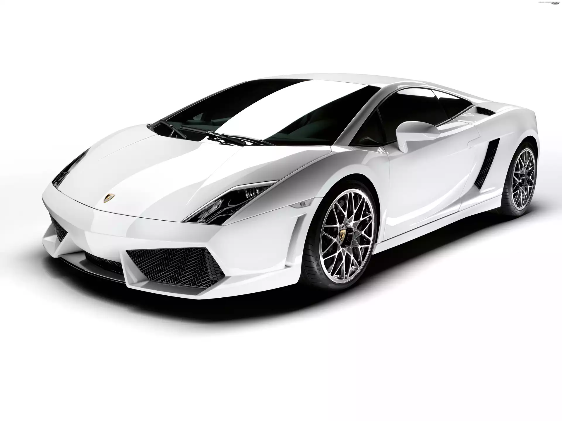 Maska, Białe, Lamborghini Gallardo