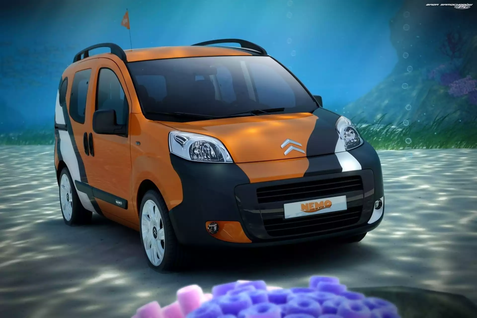 Maska, Citroen Nemo, Zderzak