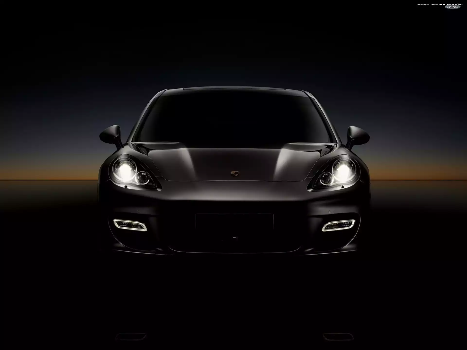 Maska, Porsche Panamera, Światła