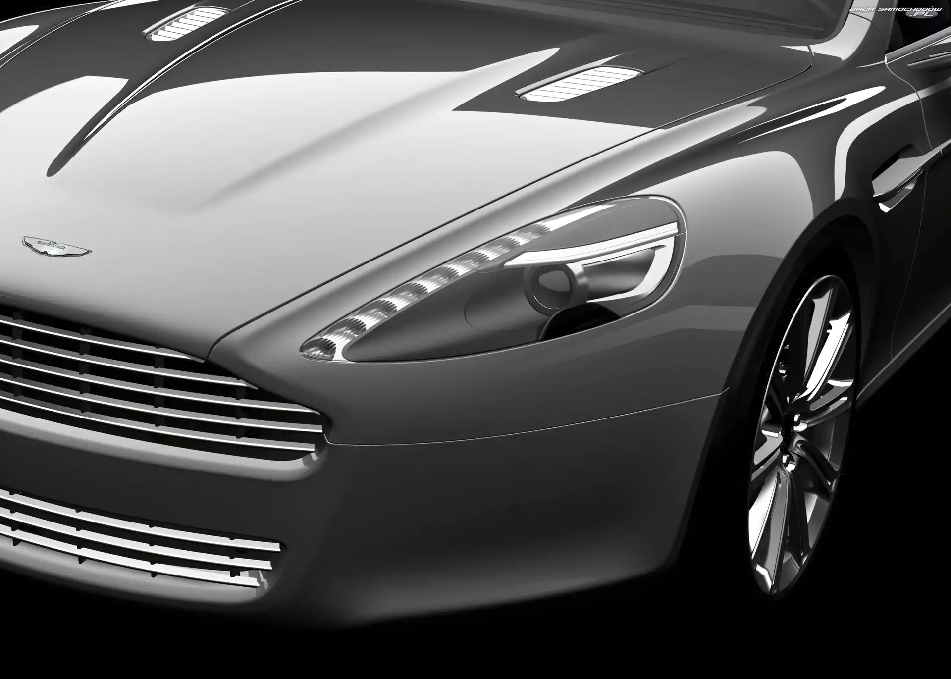 Maska, Aston Martin Rapide, Reflektor