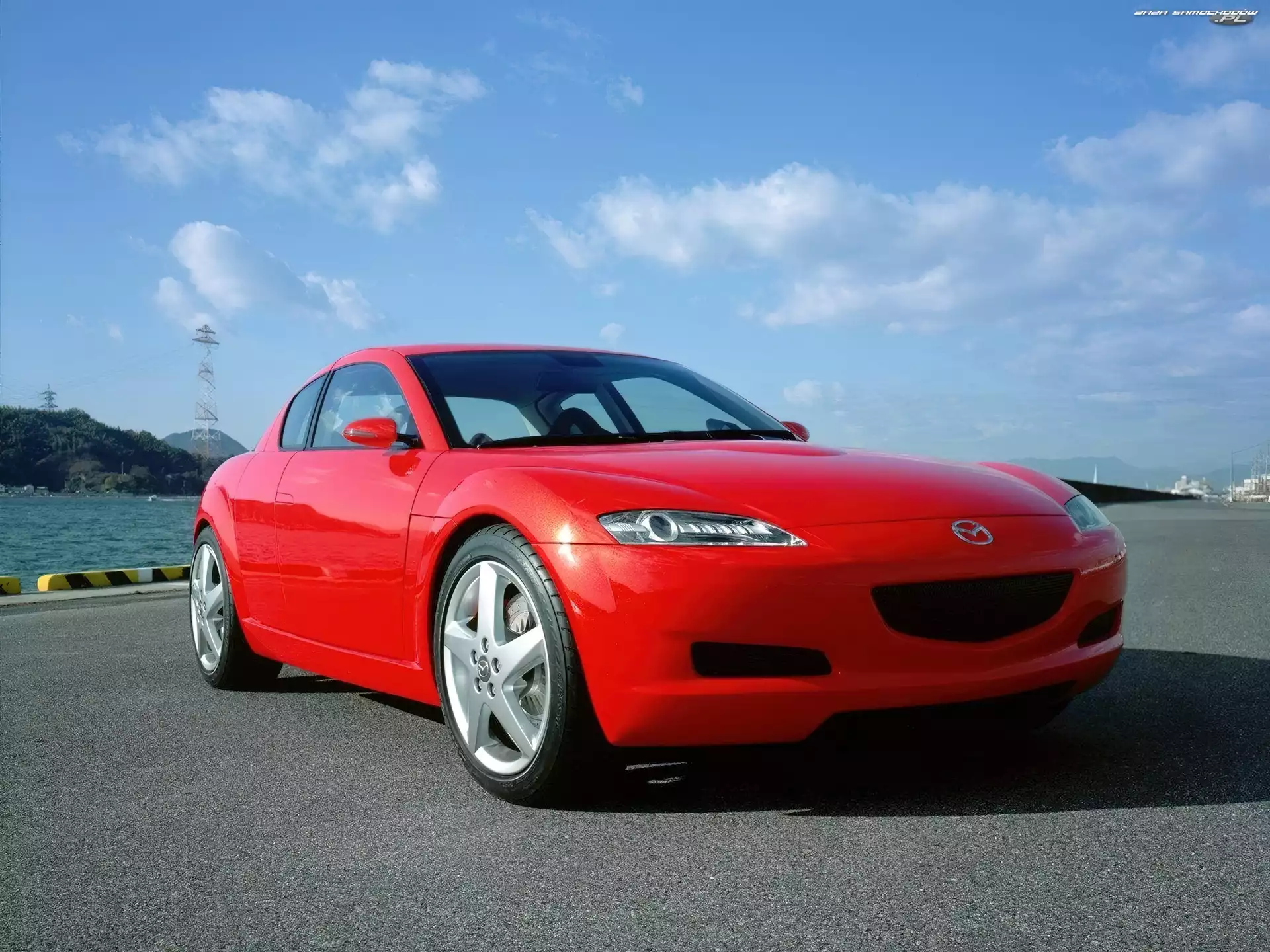 Maska, Czerwona, Mazda RX-8