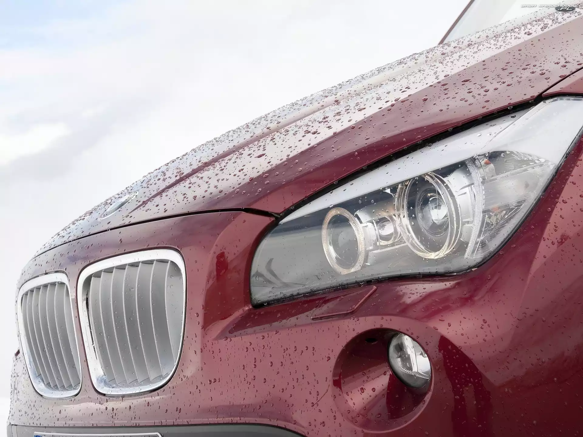 Maska, BMW X1, Lampa