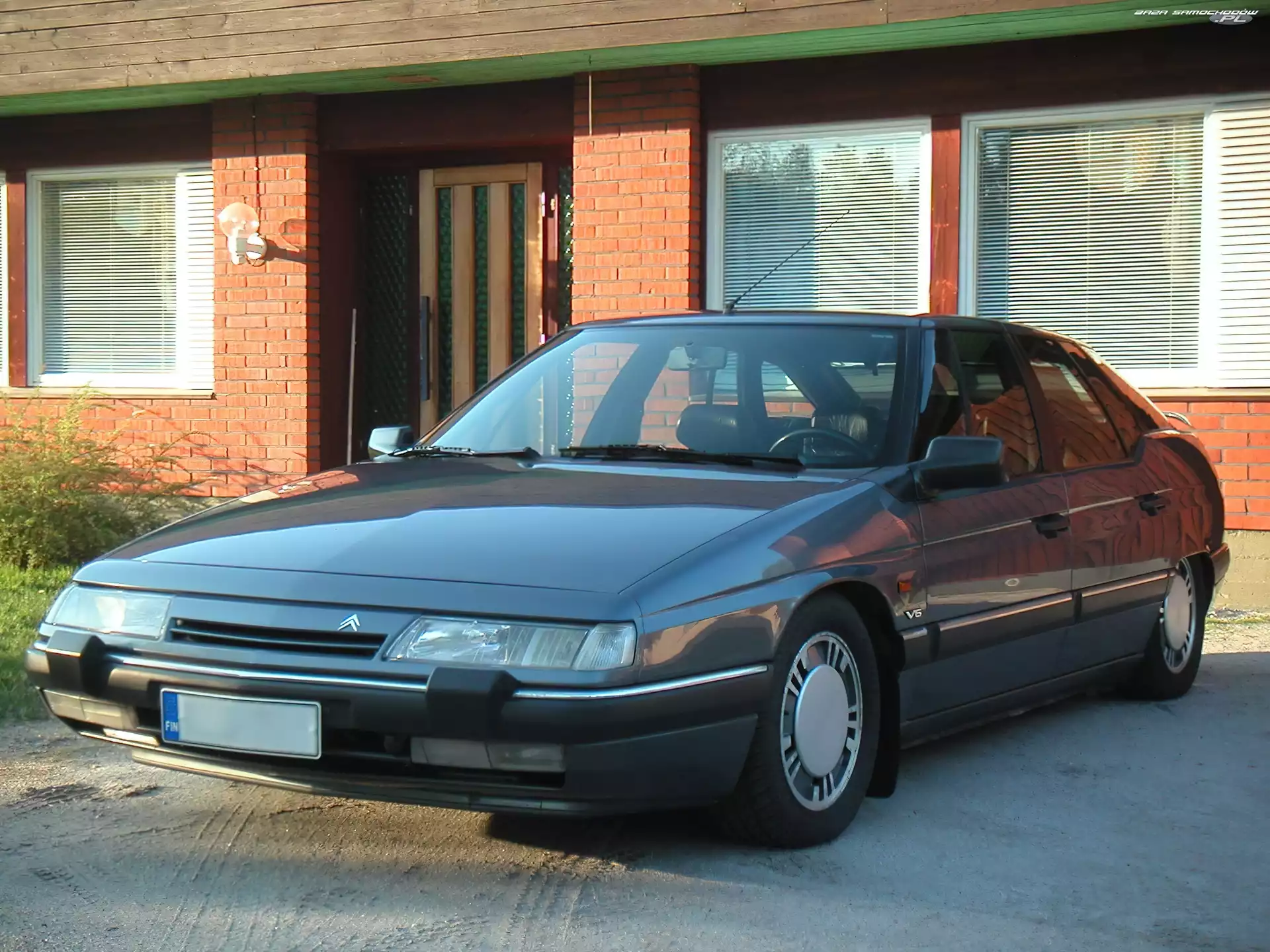 Maska, Przód, Citroen XM, Zderzak