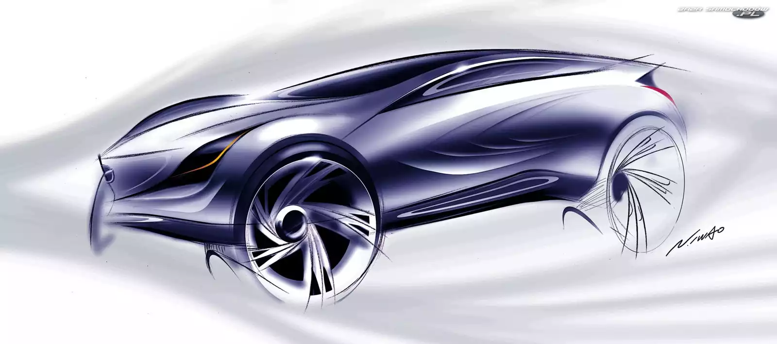 Mazda, Szkic, Kazamai, Projekt