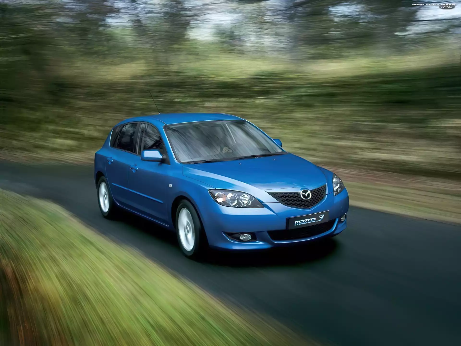 Mazda 3, Niebieska
