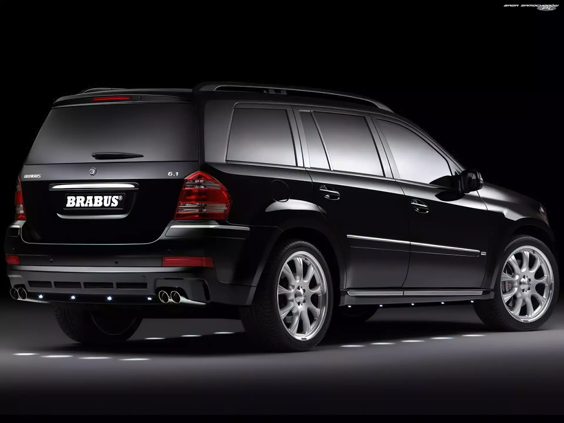 Czarny, Mercedes C-klasa, Brabus, Kombi