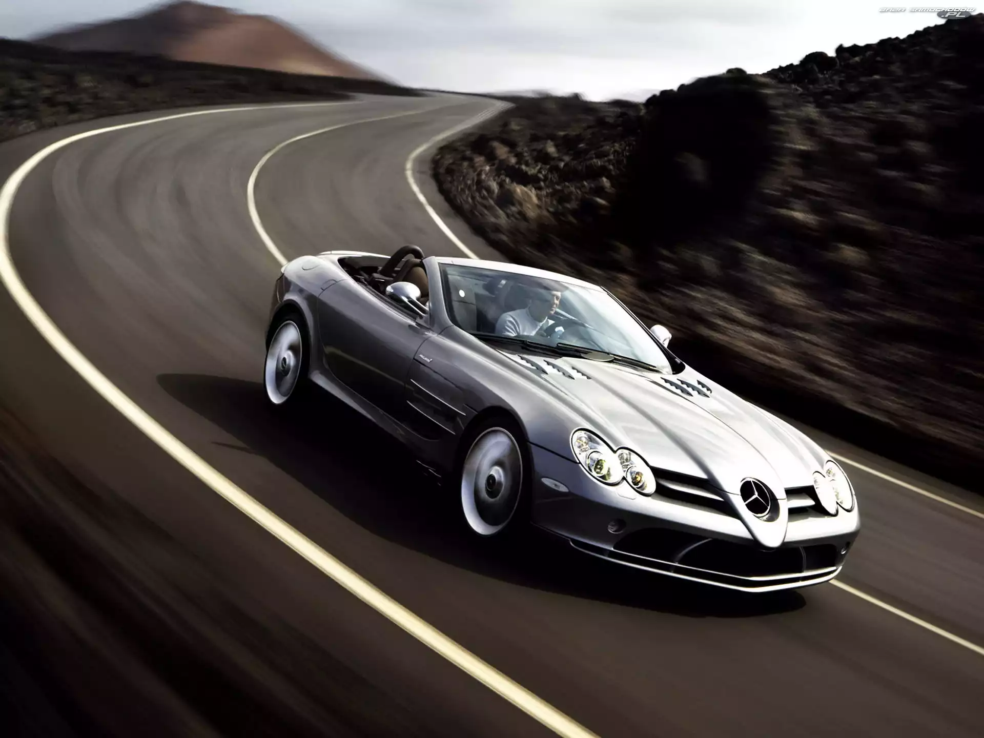 Mercedes SLR, Droga, Góry