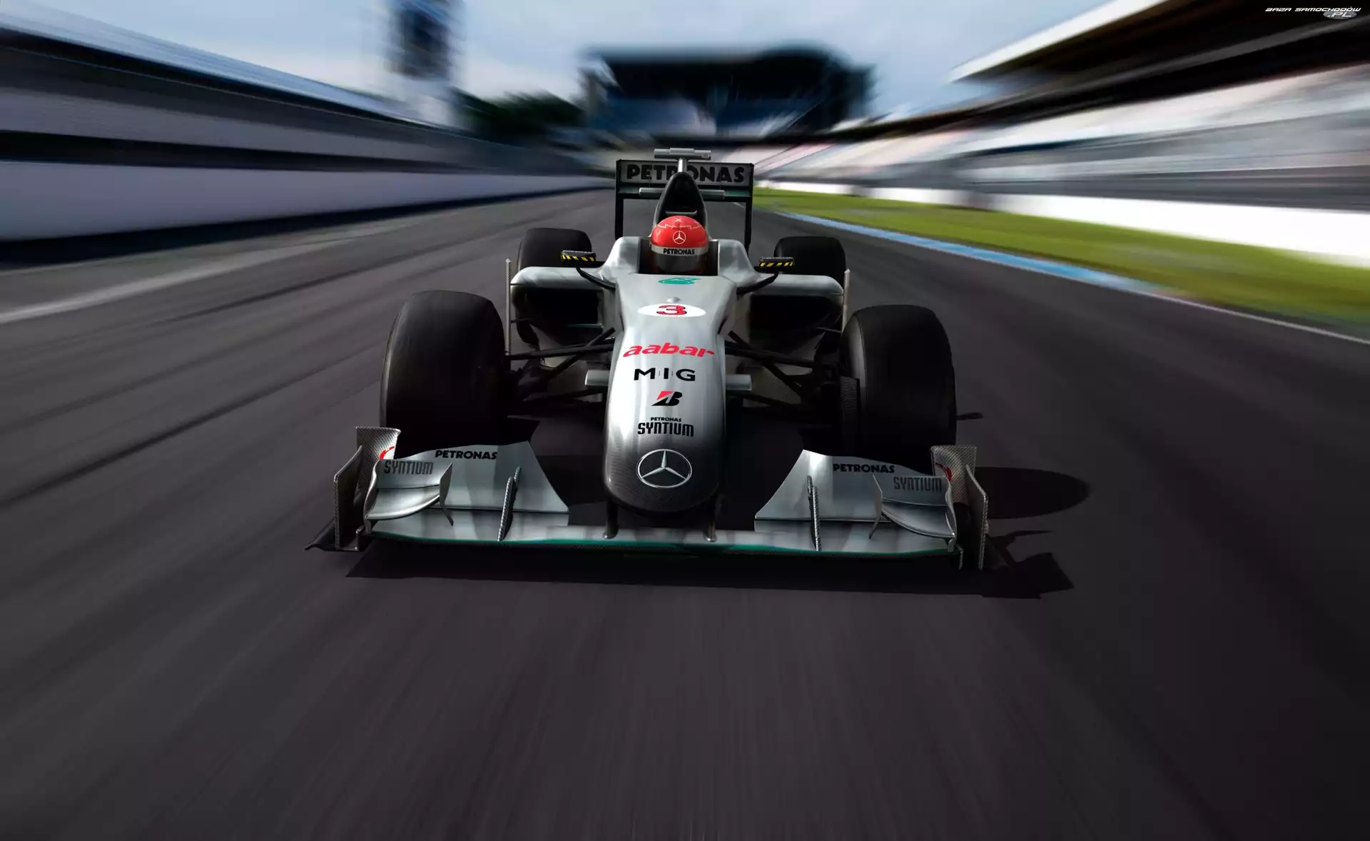 Mercedes, Tor, F1, Szybkość