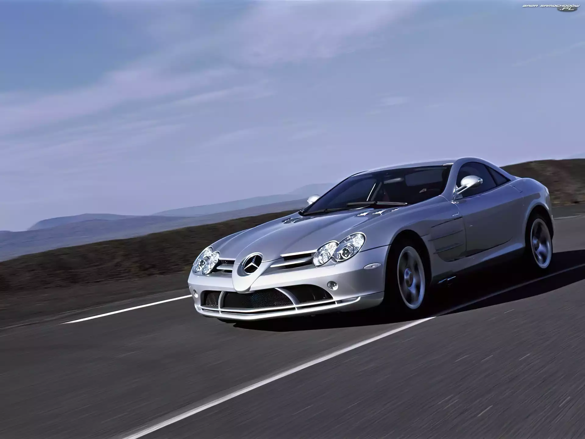 Srebrny Metalik, Mercedes SLR