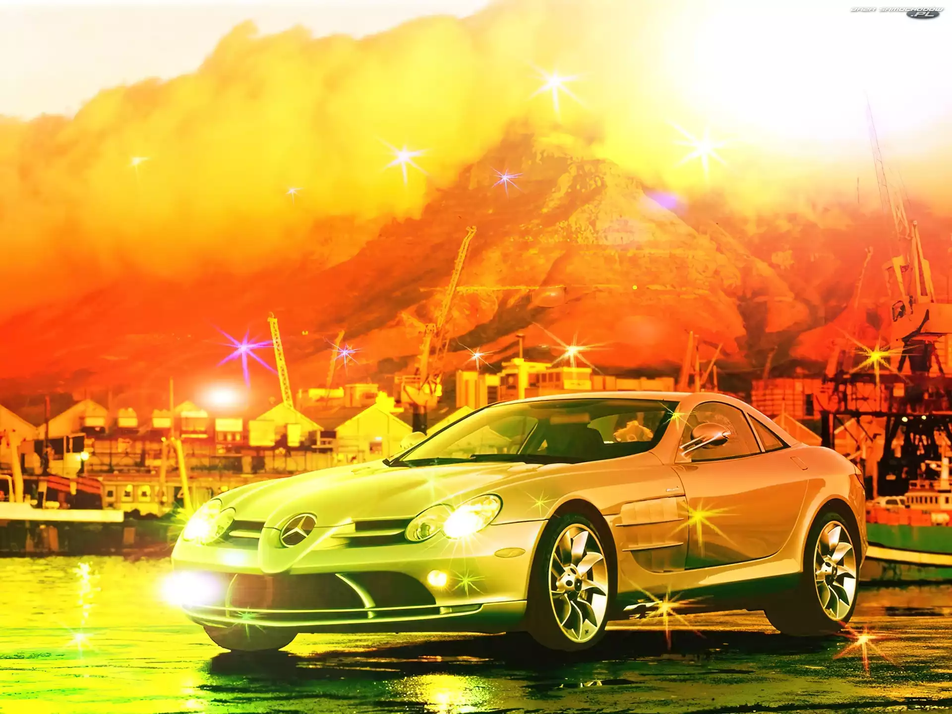 Mercedes SLR, Srebrny