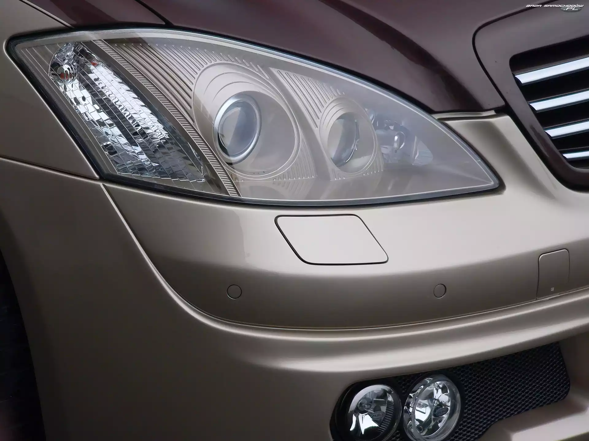 Reflektor, Mercedes Benz W221