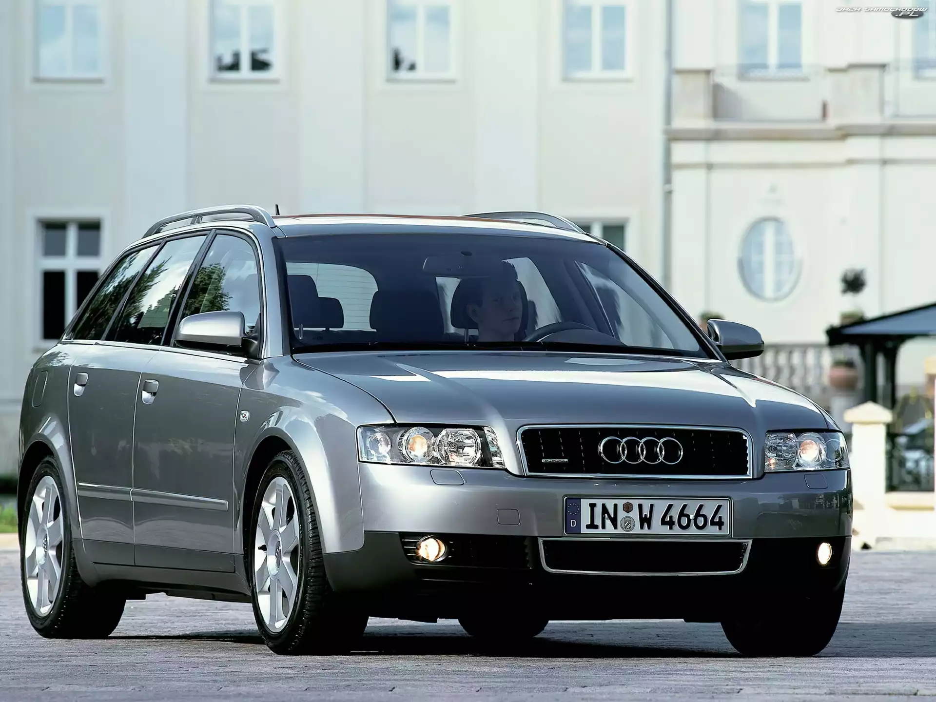 Szary, Metalik, Kombi, Audi A4